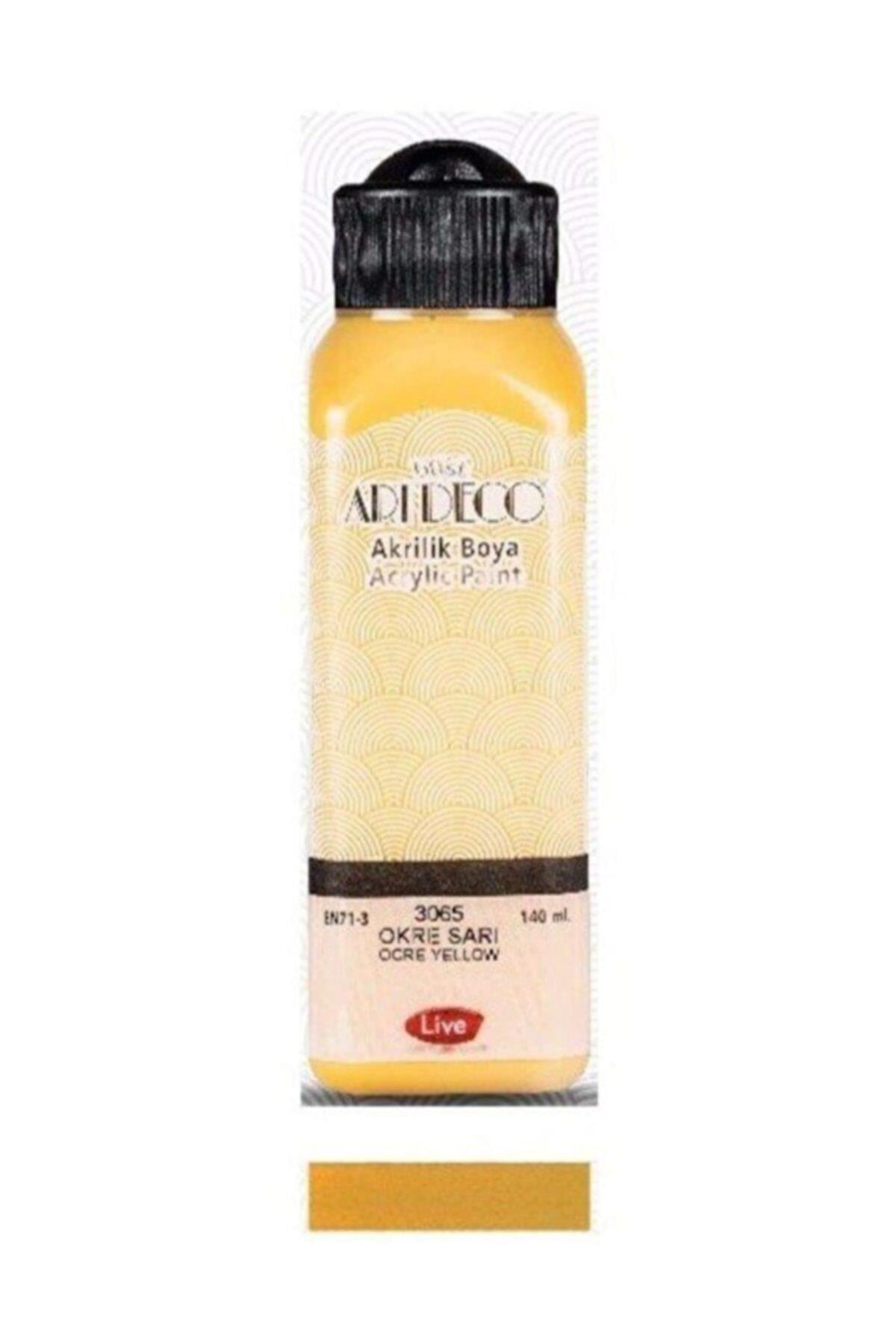 Artdeco Akrilik Boya 140 ML Okre Sarı Akrilik Boya