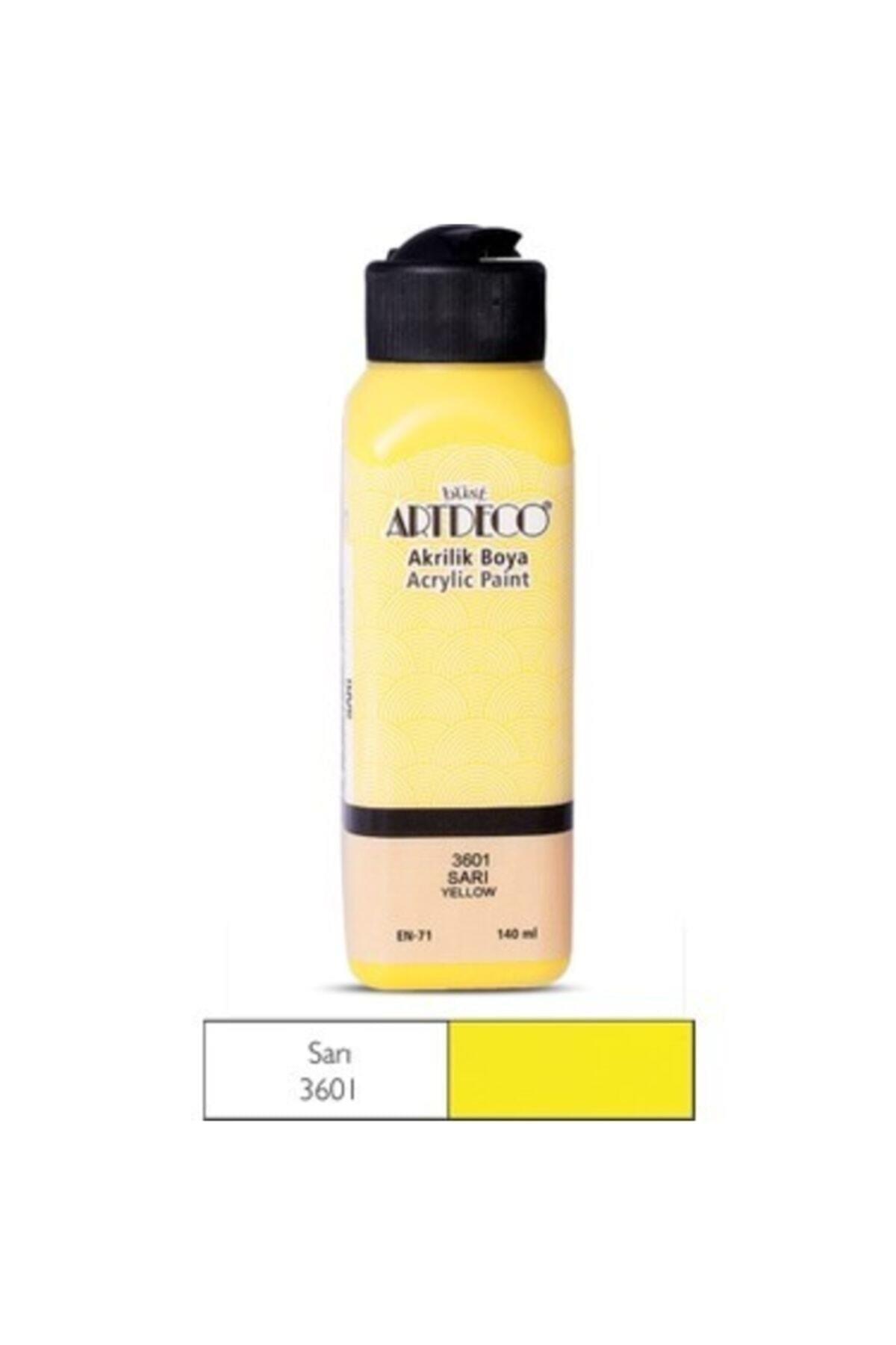 Artdeco Akrilik Boya 140 ML Sarı Akrilik Boya