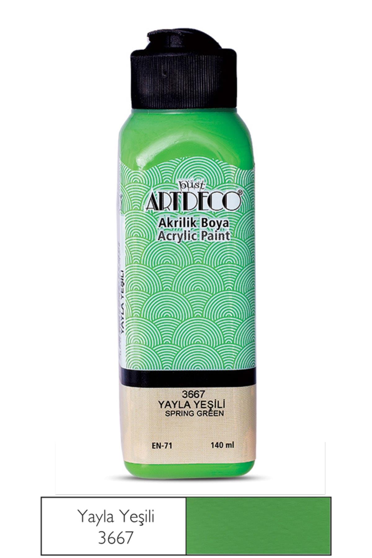 Artdeco Akrilik Boya 140 ML Yayla Yeşili Akrilik Boya