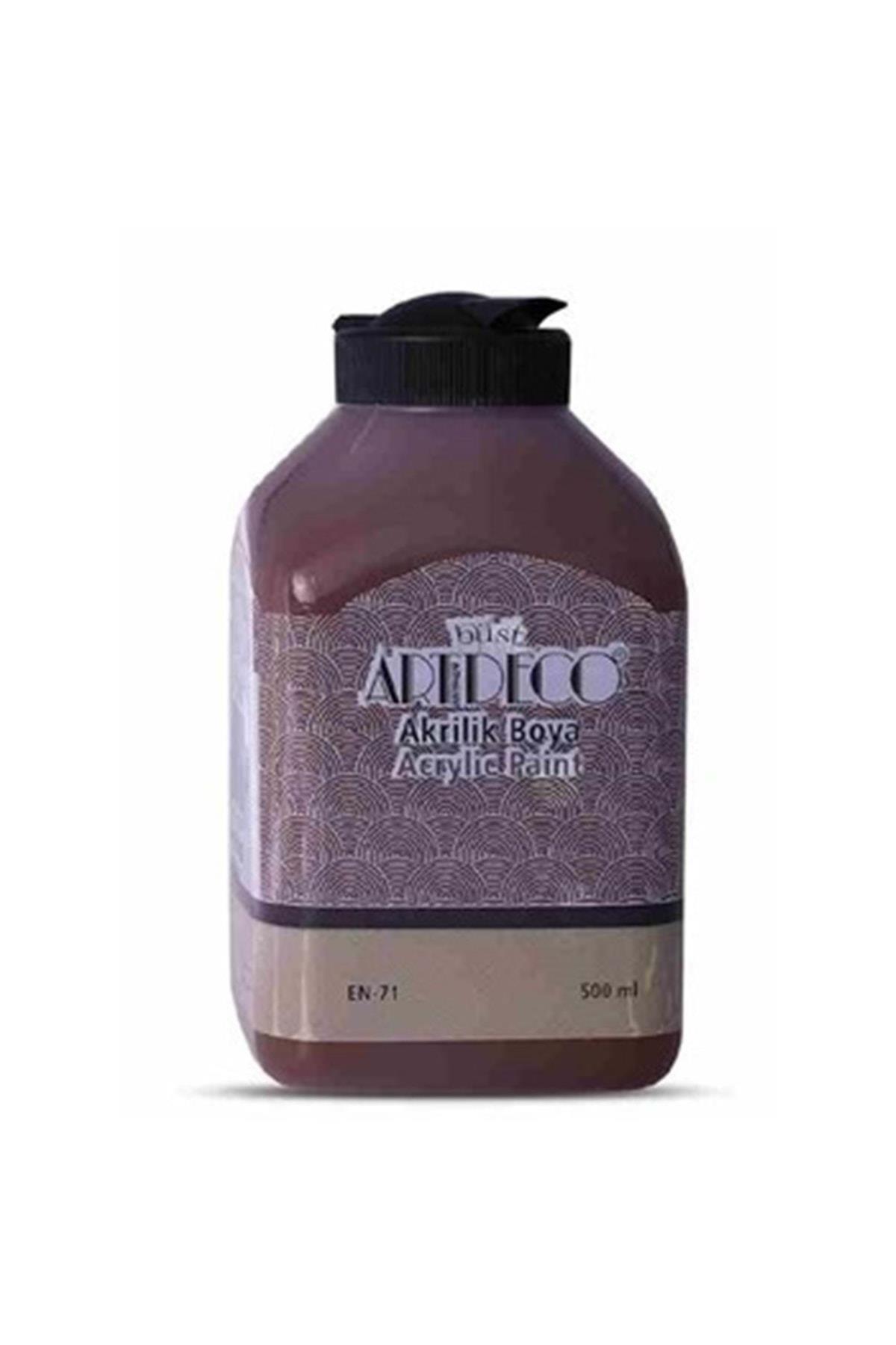 Artdeco Akrilik Boya 500 ML Kahverengi Akrilik Boya