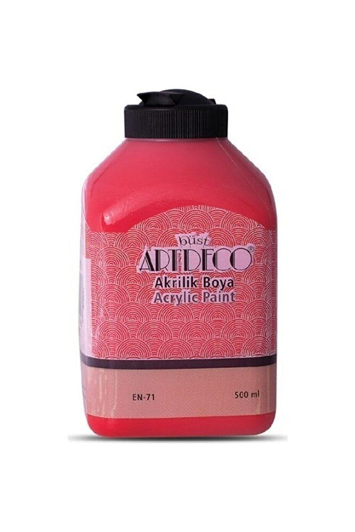 Artdeco Akrilik Boya 500 ML Kırmızı Akrilik Boya
