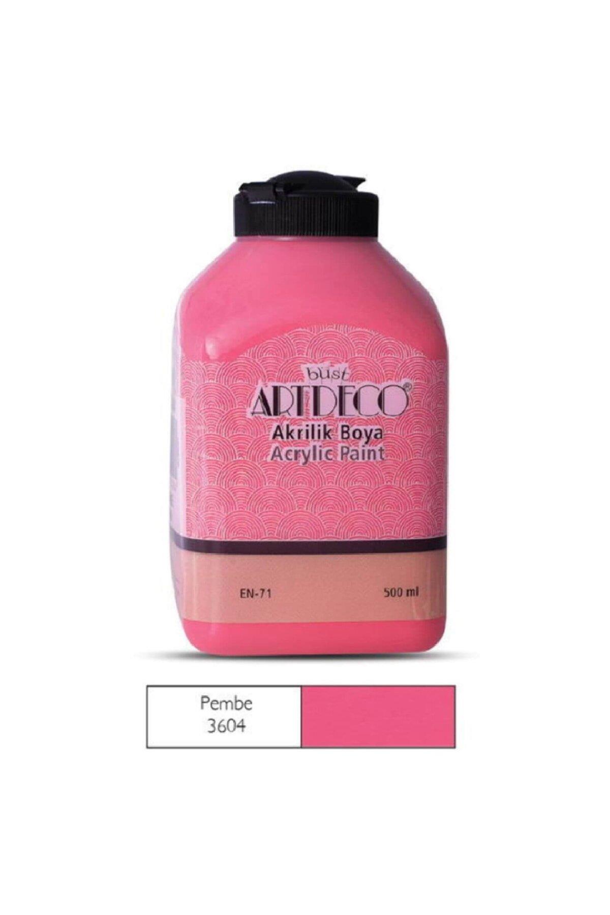 Artdeco Akrilik Boya 500 ML Pembe Akrilik Boya