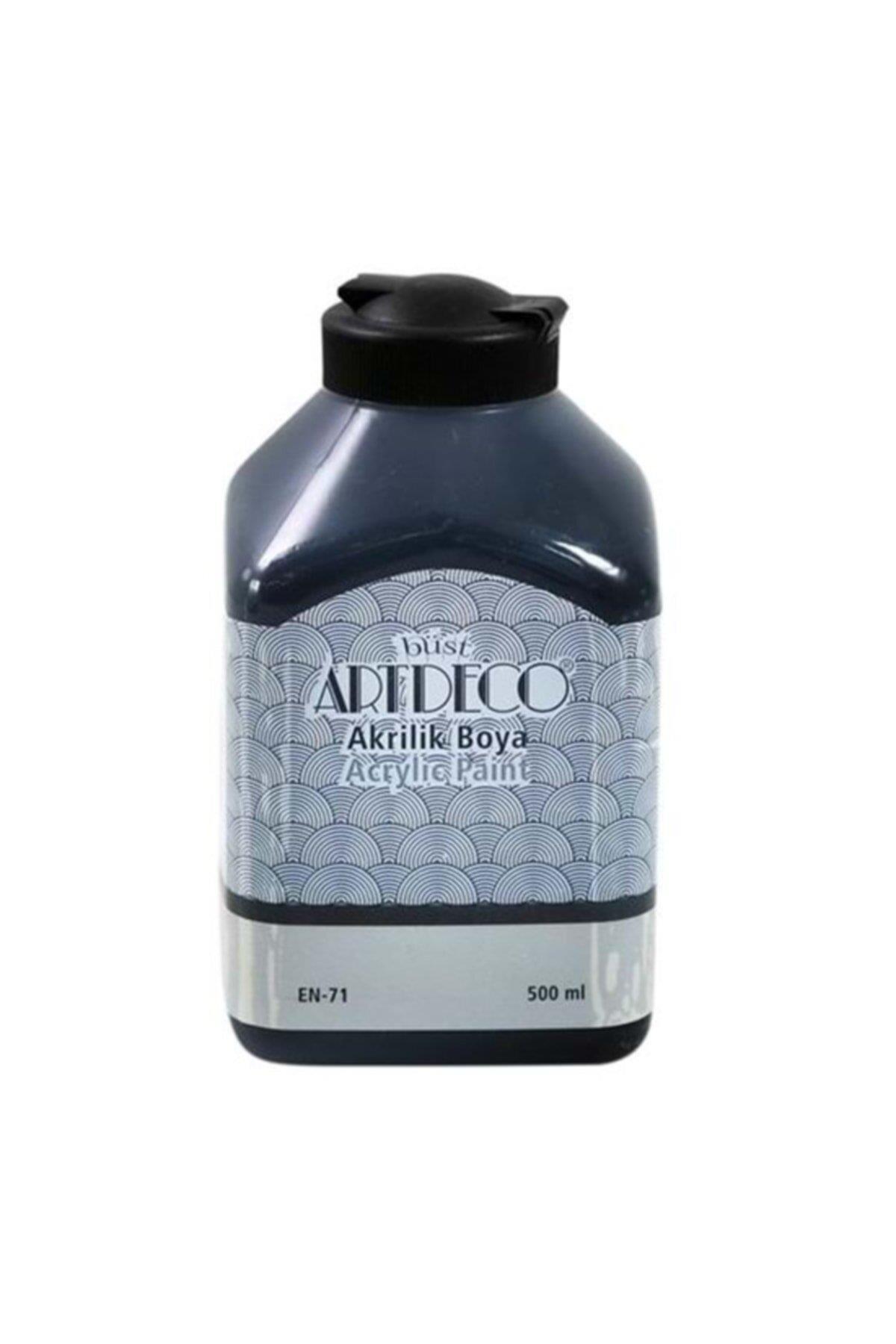 Artdeco Akrilik Boya 500 ML Siyah Akrilik Boya