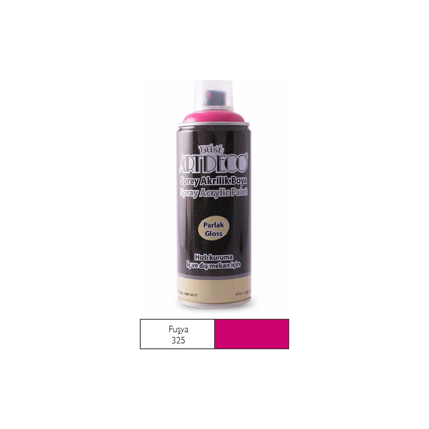 Artdeco Akrilik Sprey Boya 400 ML Fuşya Y-400-325