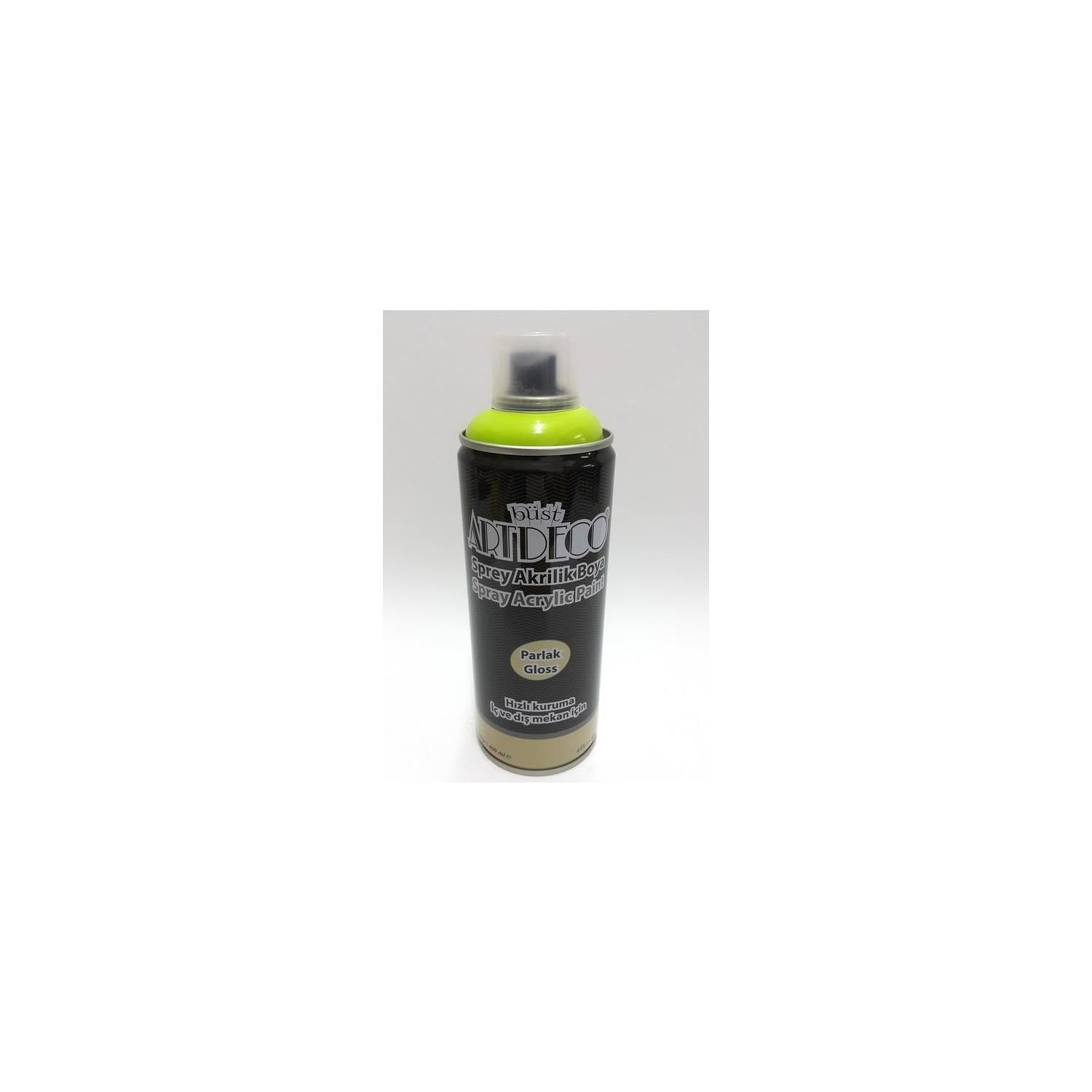 Artdeco Akrilik Sprey Boya 400 ML Limon Yeşili Y-400-525