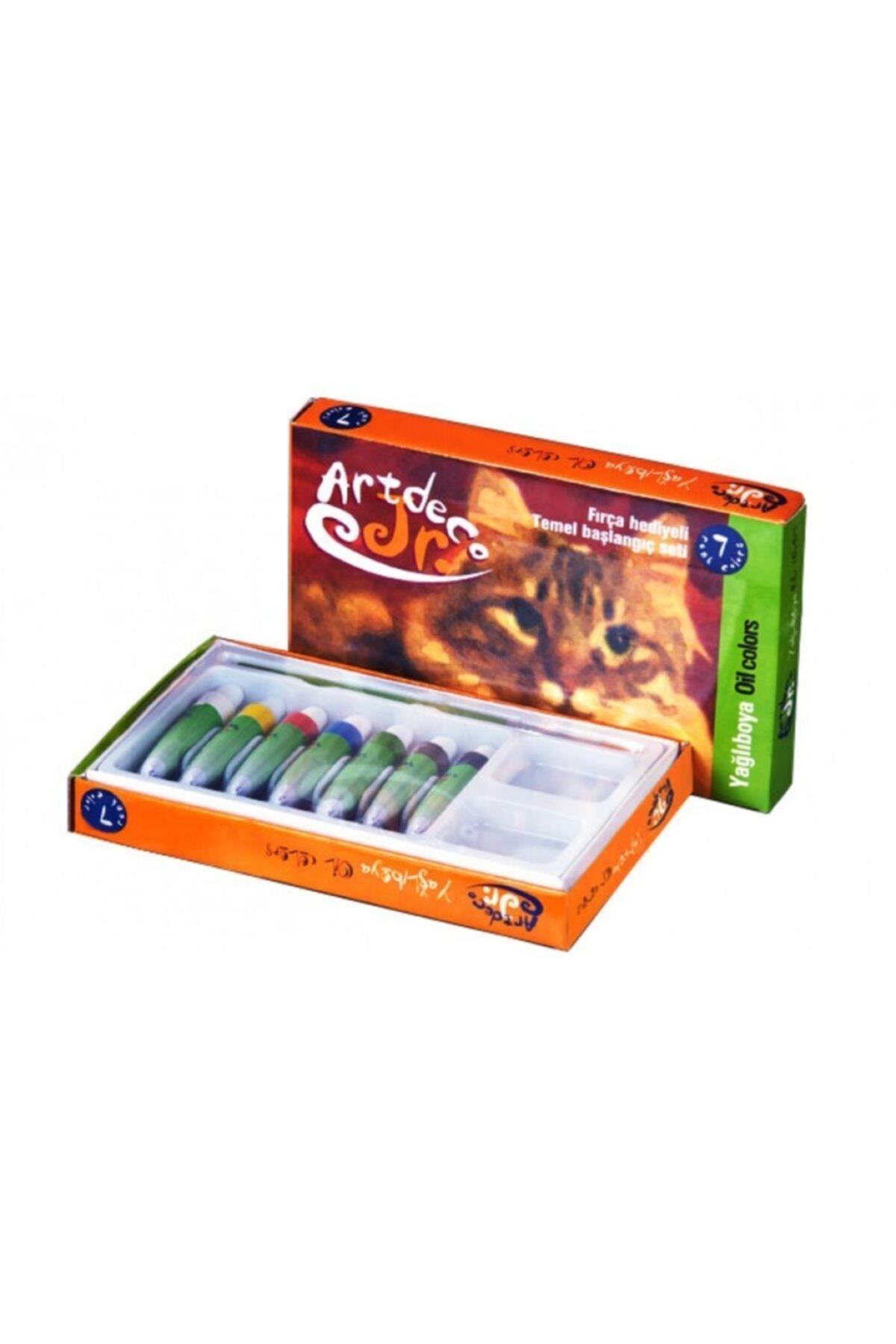 Artdeco Yağlı Boya JR 8 ML 7 Renk Yağlı Boya 7 x 8 ML