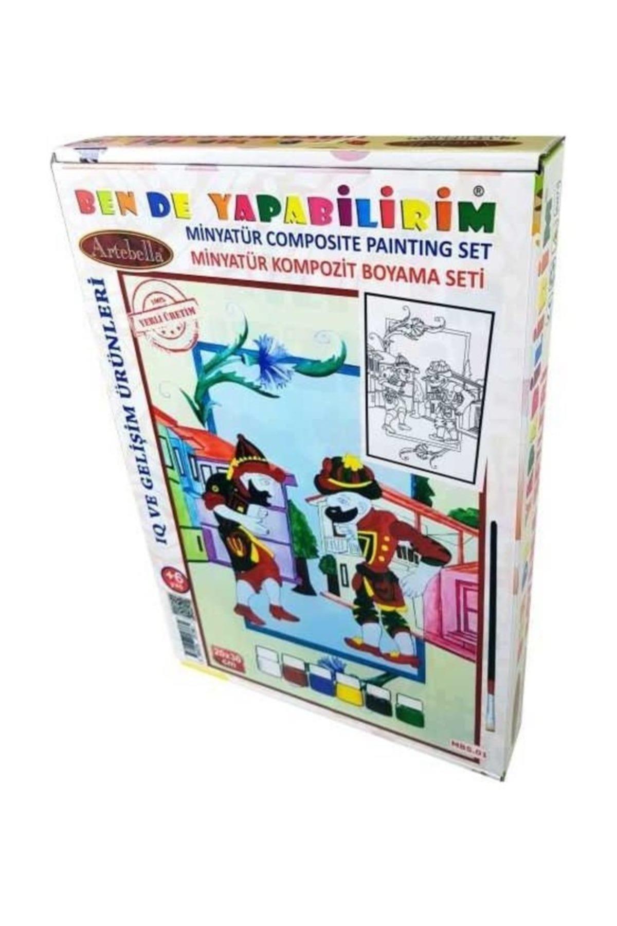 Artebella Minyatür Kompozit Boyama 20x30 Cm MBS-01