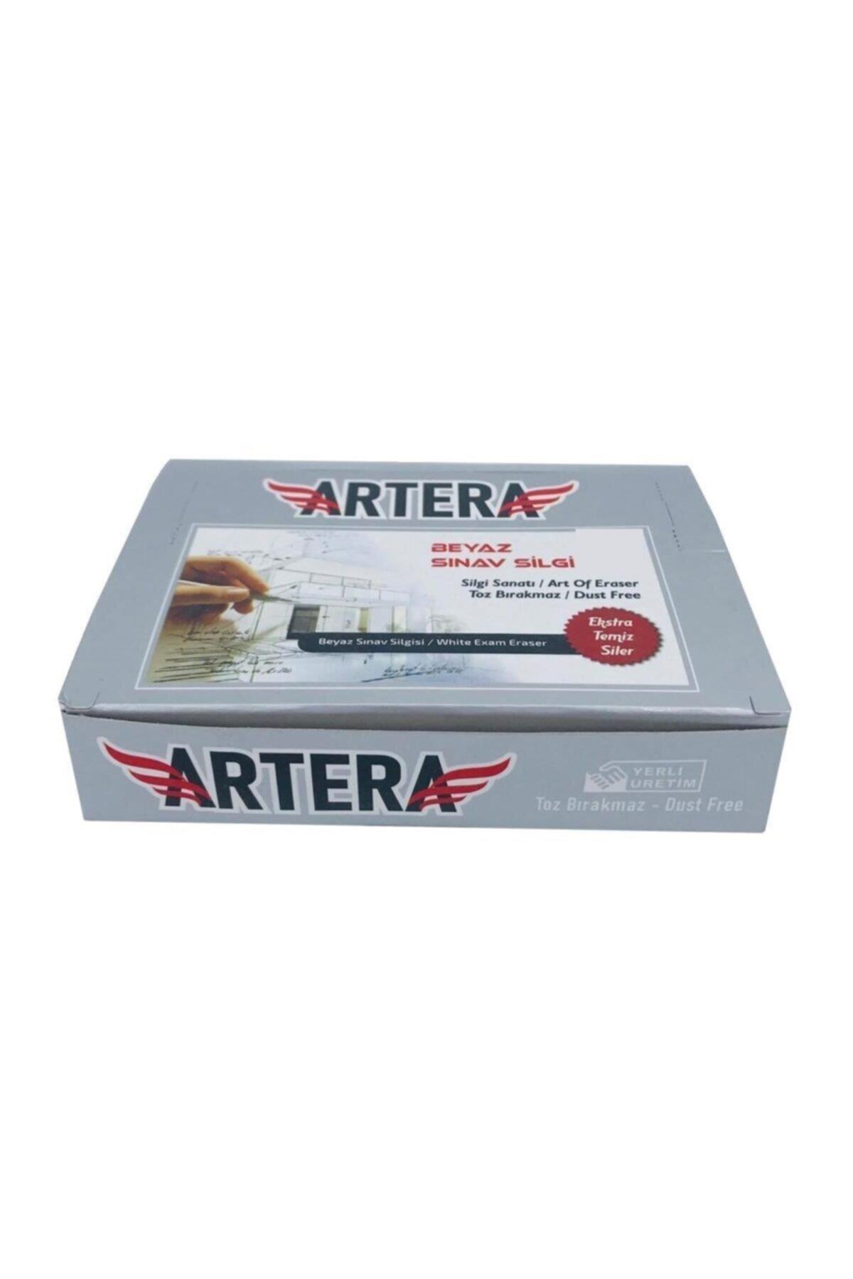 Artera Silgi Marble Beyaz Öğrenci Silgisi (20 Li Paket)