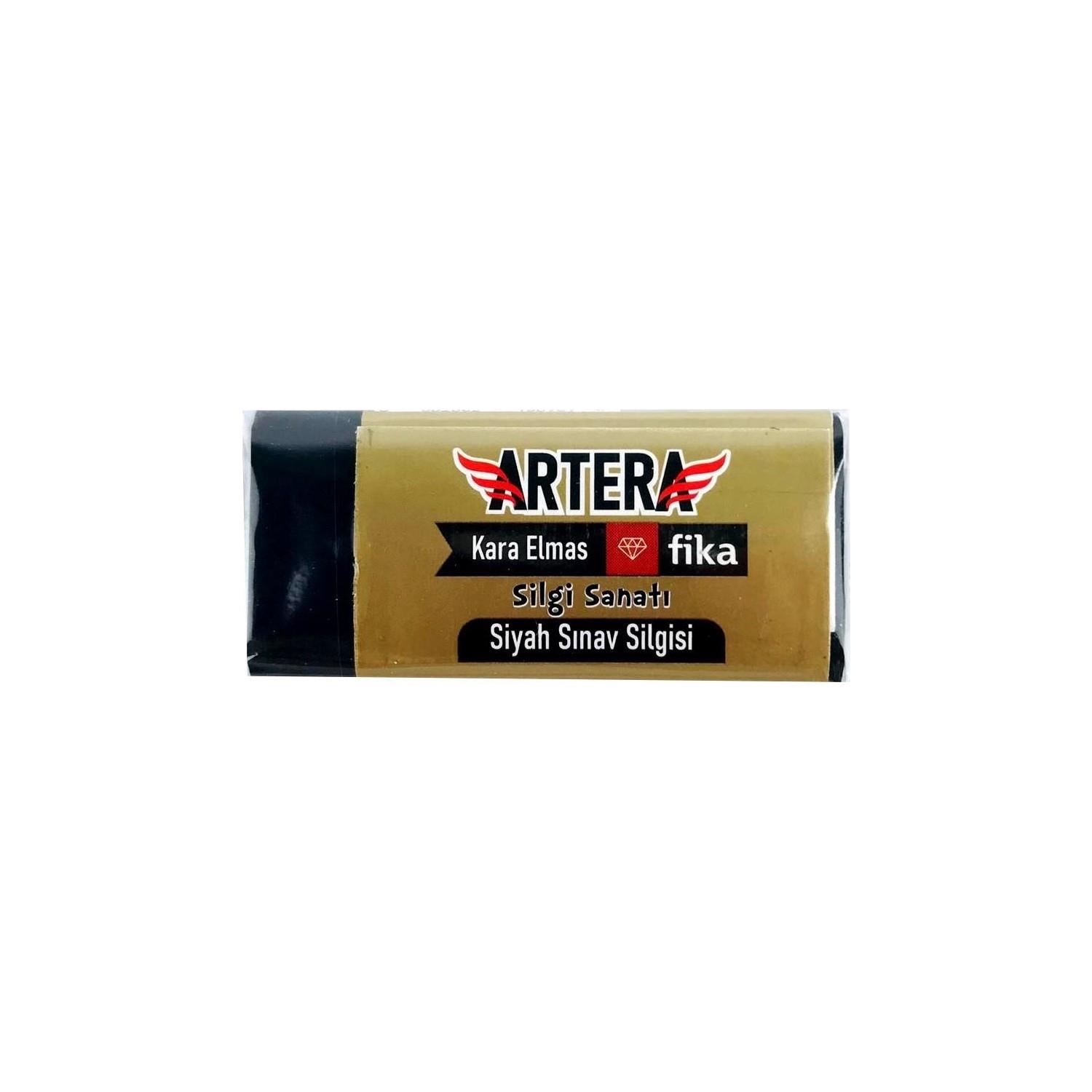 Artera Sınav Silgisi Fika Siyah Sınav Silgisi (20 Li Paket)