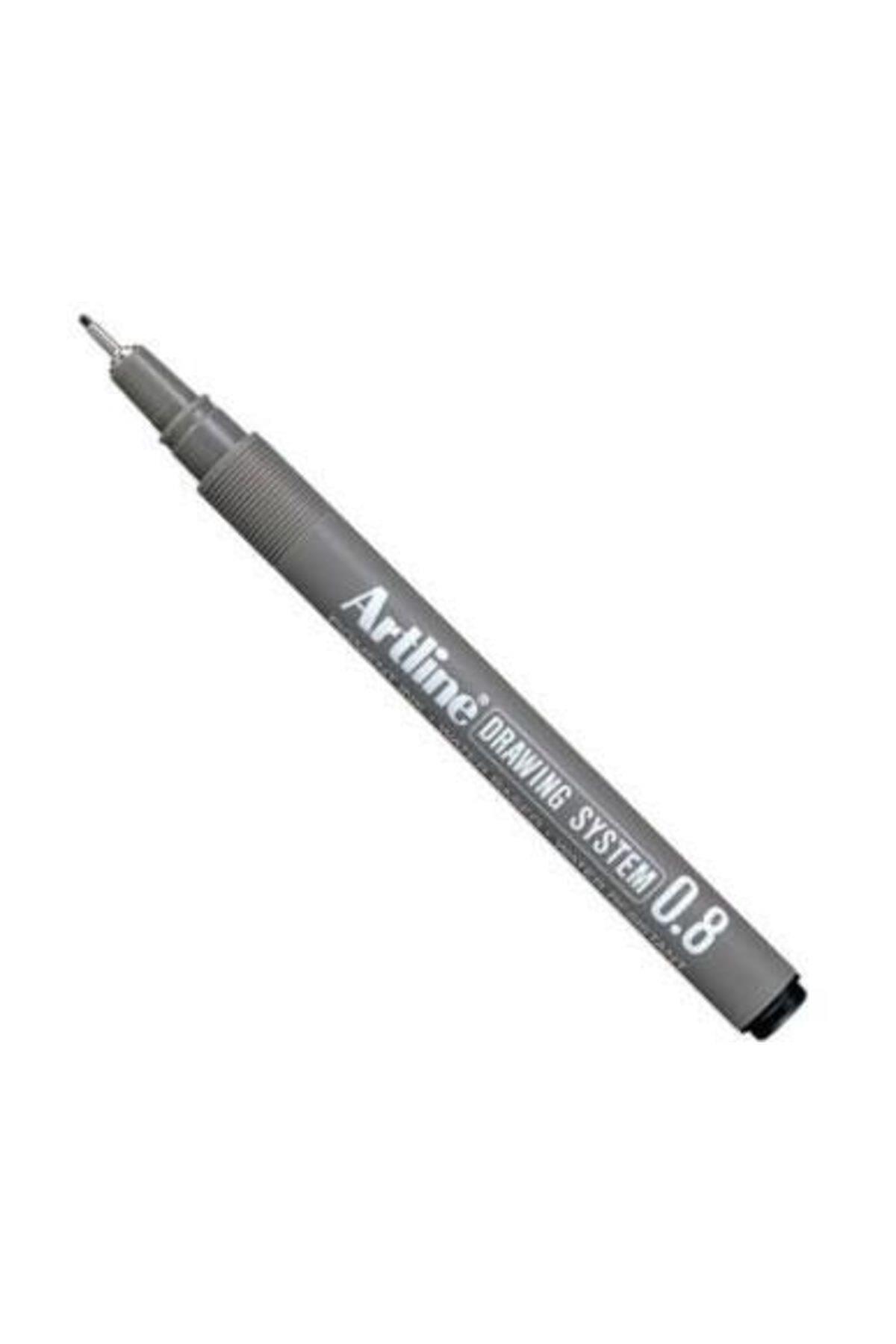 Artline 0.8 Mm Siyah Çizim Kalemi Drawing System 238 Siyah