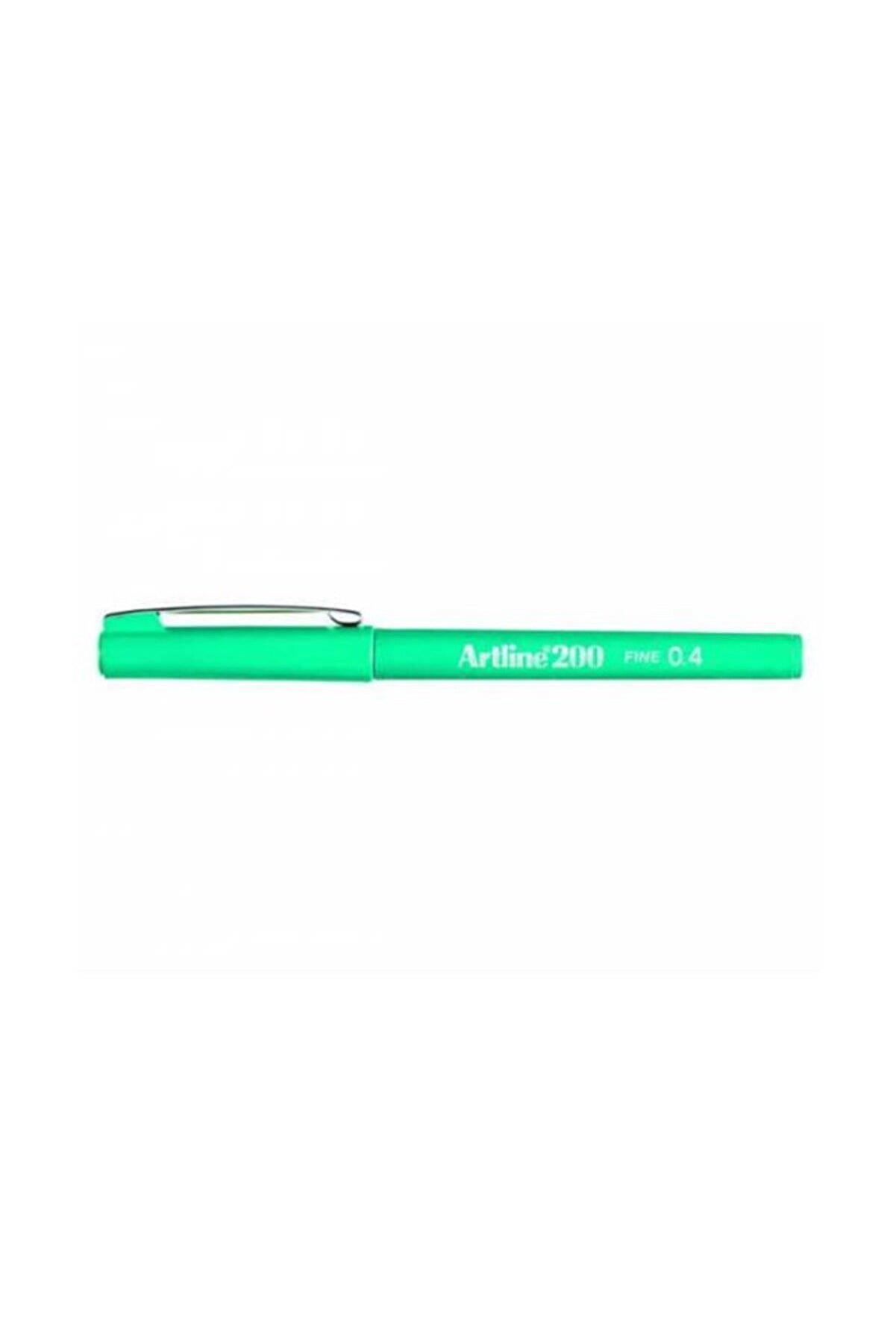 Artline Fineliner 0.4 MM Turkuaz (12 Li Paket)