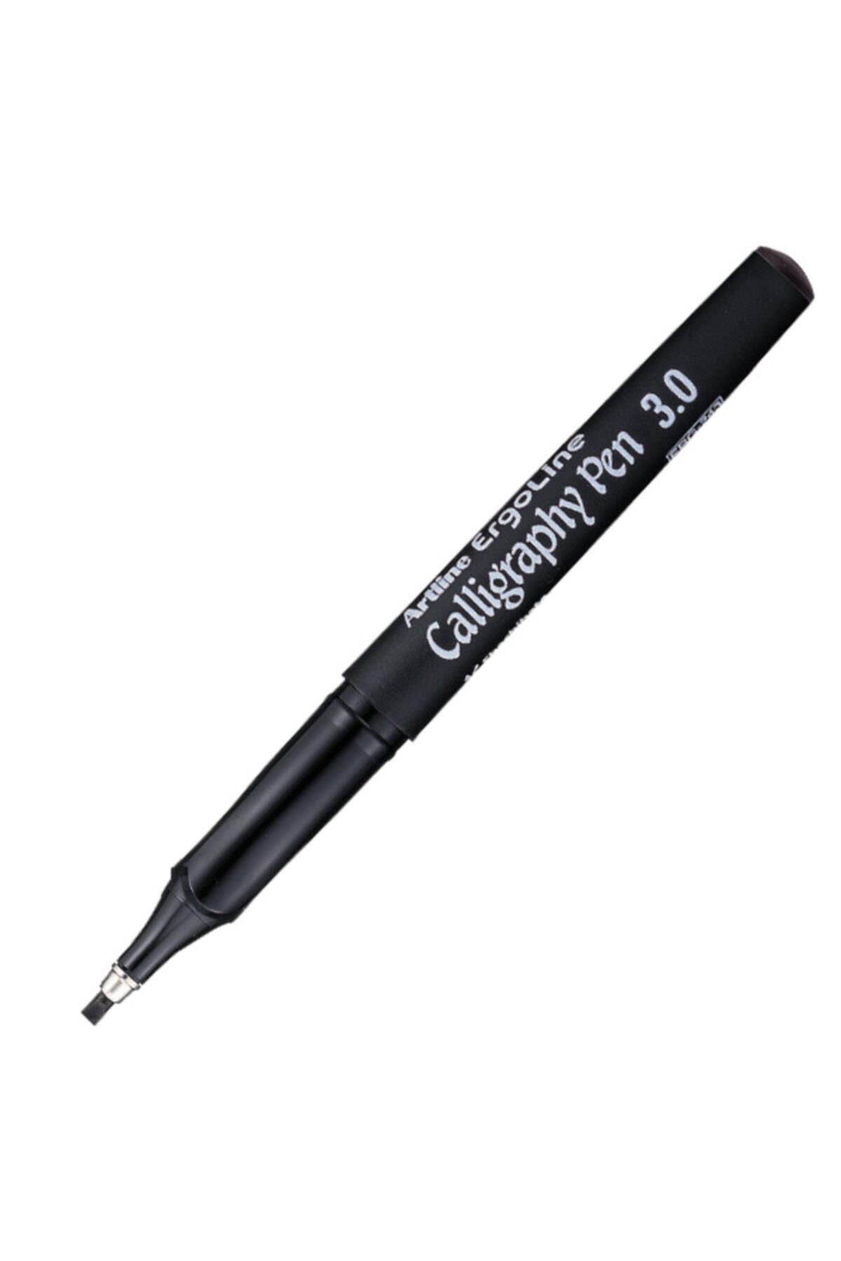 Artline Kaligrafi Kalemi 3.0 MM Siyah EK243 (12 Li Kutu)