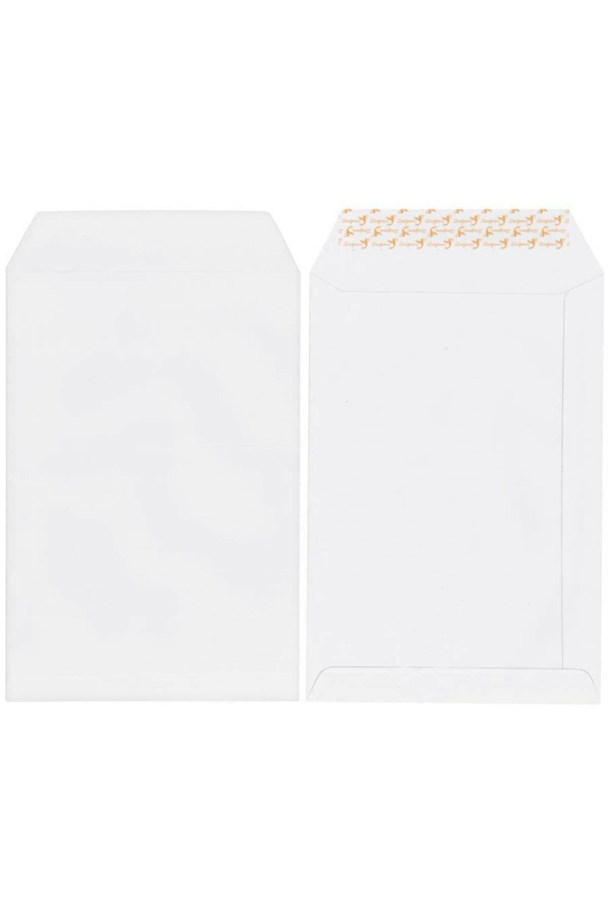 Asil Doğan Torba Zarf Extra Silikonlu 17x25 110 Gram Beyaz (500 Lü Paket)