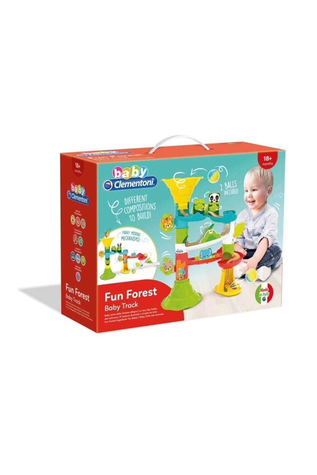 Baby Clementoni Eğlence Orman Parkuru Top Pisti