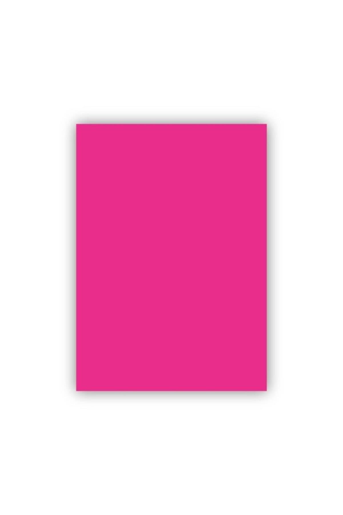 Bafix Fosforlu Fon Kartonu 50X70 Cm Koyu Pembe 100 Lü (1 Paket 100 Adet)