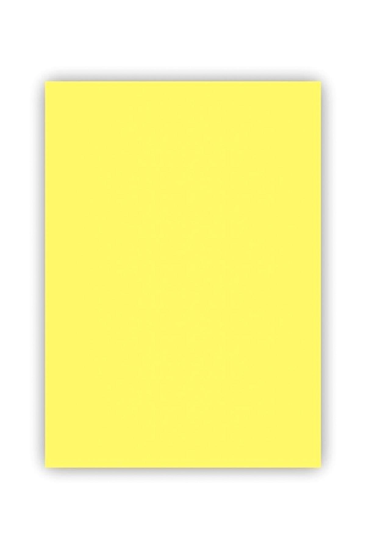 Bafix Fon Kartonu 120 Gr 50X70 Cm Sarı 100 Lü (1 Paket 100 Adet)