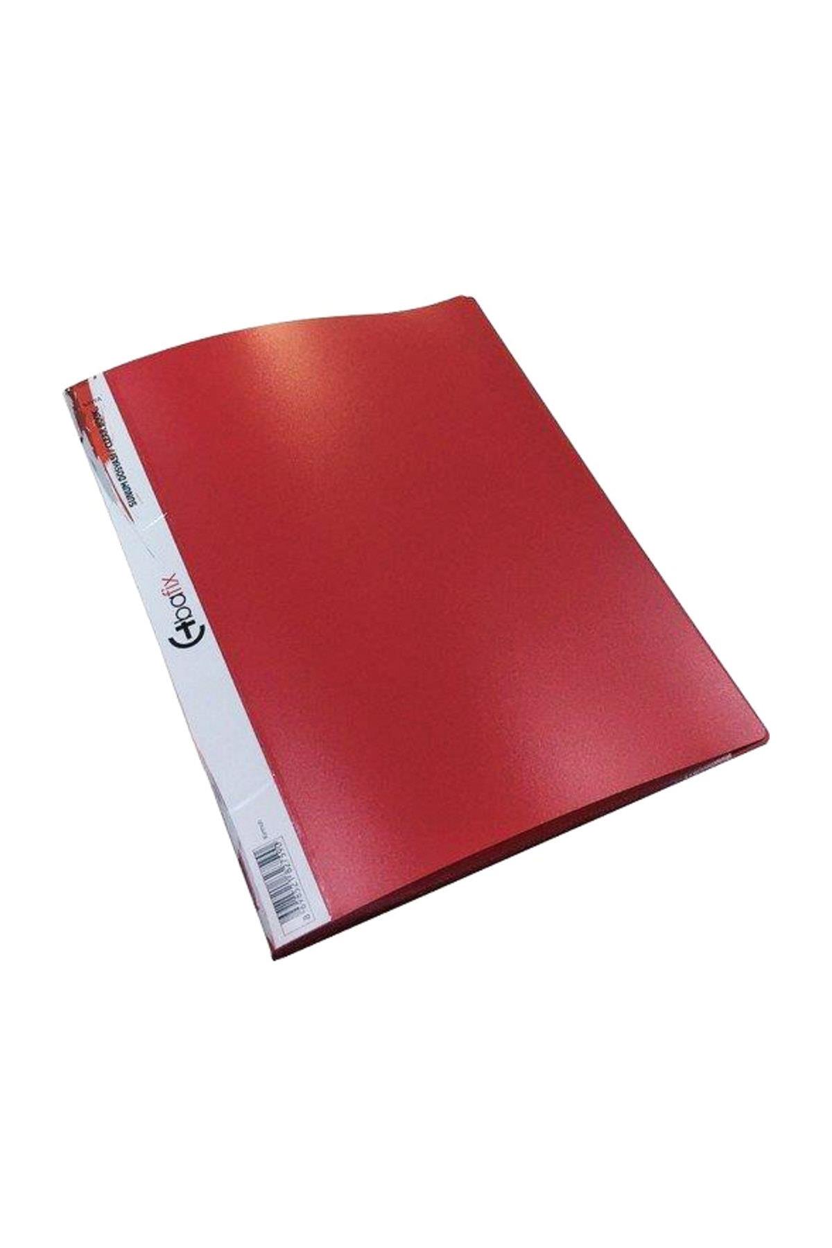 Bafix Katalog (Sunum) Dosya 100 LÜ A4 Kırmızı