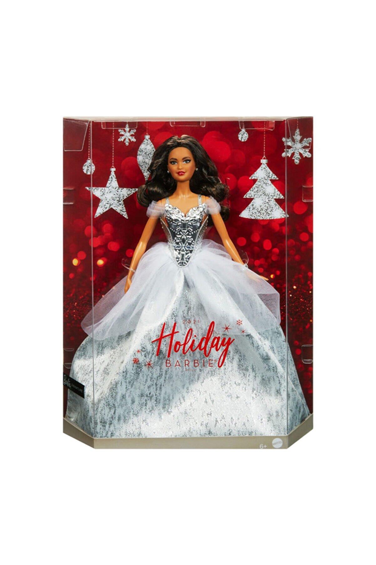 Barbie 2021 Mutlu Yıllar Bebeği (Kumral)