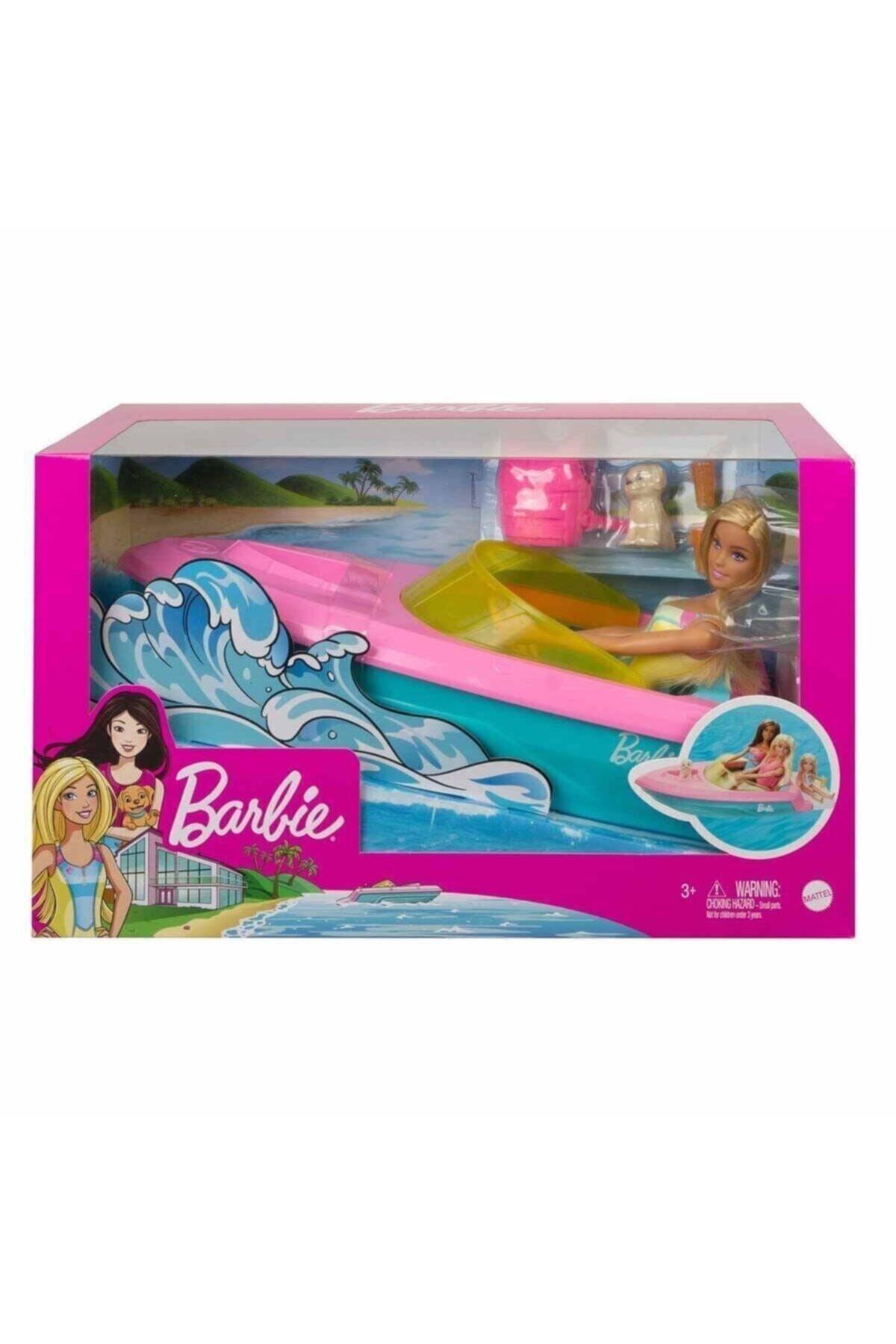 Barbie Bebek Ve Teknesi Oyun Seti