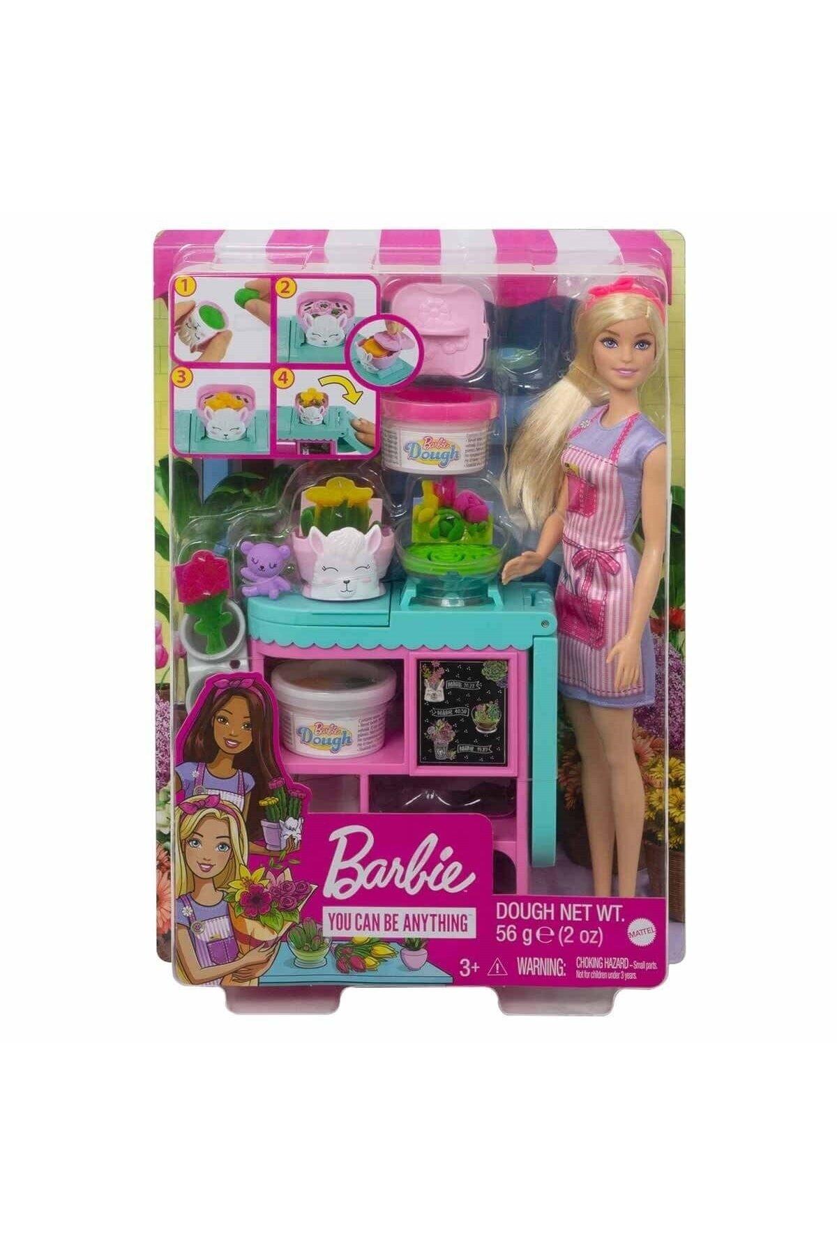 Barbie Çiçekçi Bebek ve Oyun Seti
