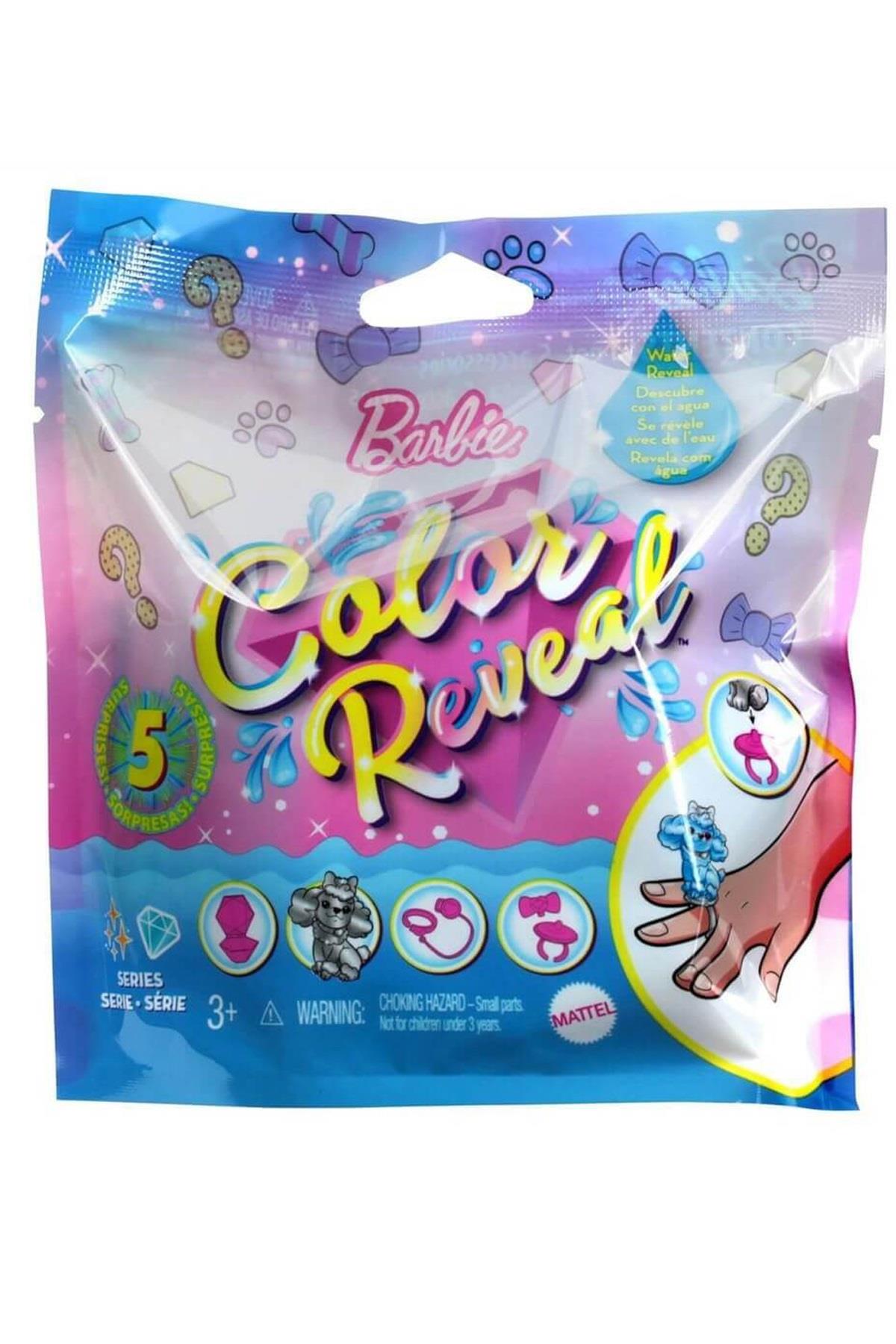 Barbıe Color Reveal Işıltılı Sürpriz Hayvan Figürleri (Seri 1) GTT10