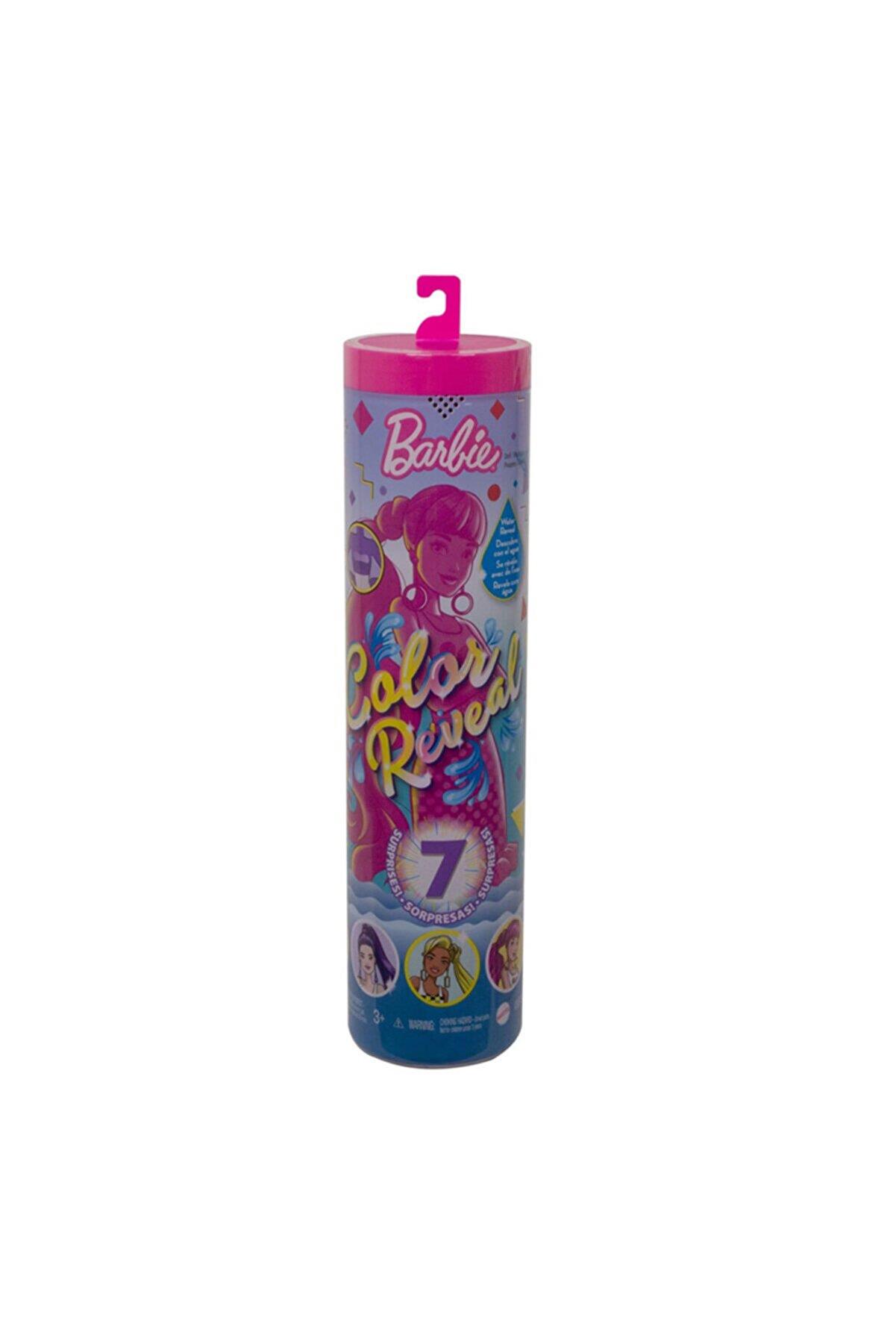 Barbie Color Reveal Renk Değiştiren Sürpriz Barbie Renk Bloklu Bebekler Seri 2