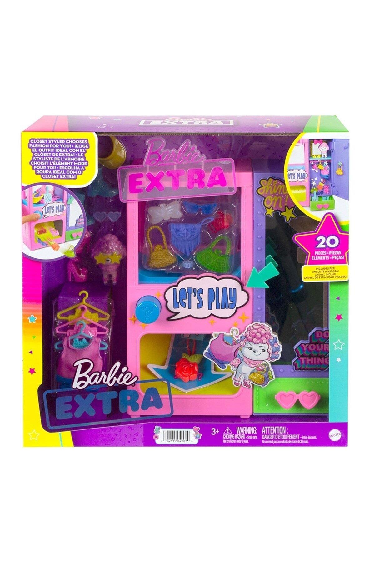 Barbie Extra Kıyafet Otomatı Oyun Seti