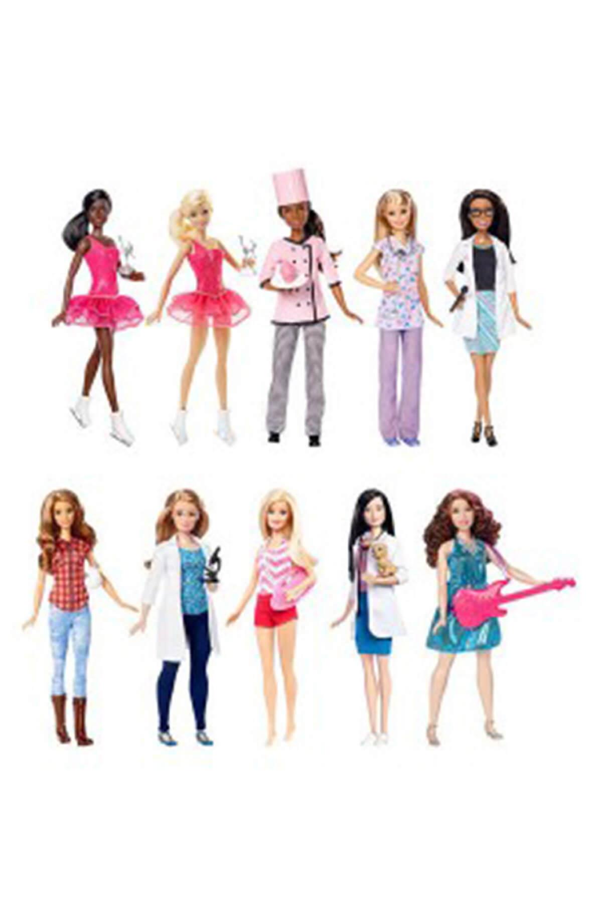 Barbie Kariyer Bebekleri Serisi (Karışık Model 1 Adet)