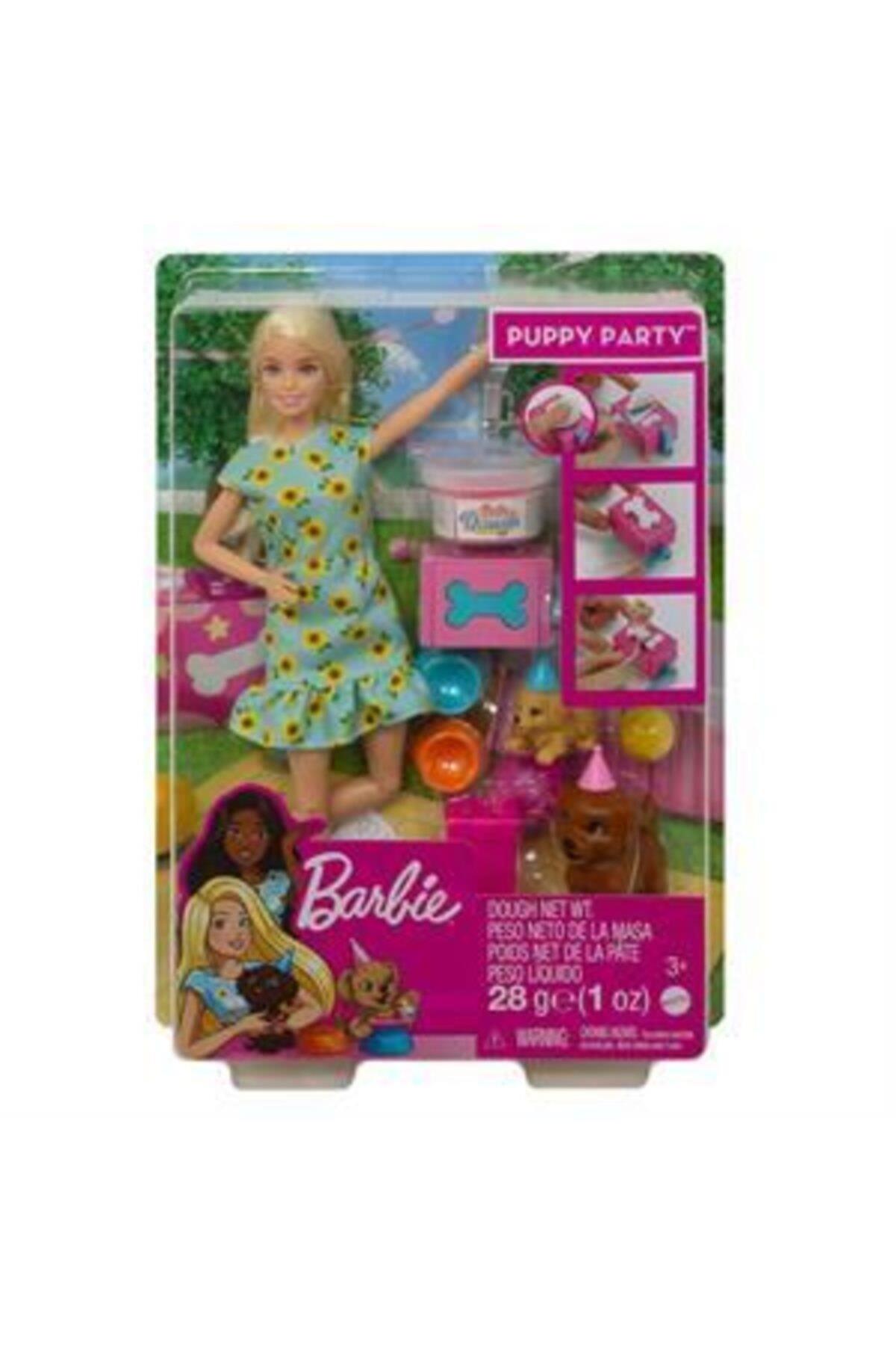 Barbie Ve Köpek Partisi Oyun Seti 