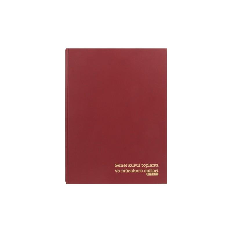 Bayındır Genel Kurul Toplantı Ve Müzakere Defteri Ciltli 72 YP 24x34