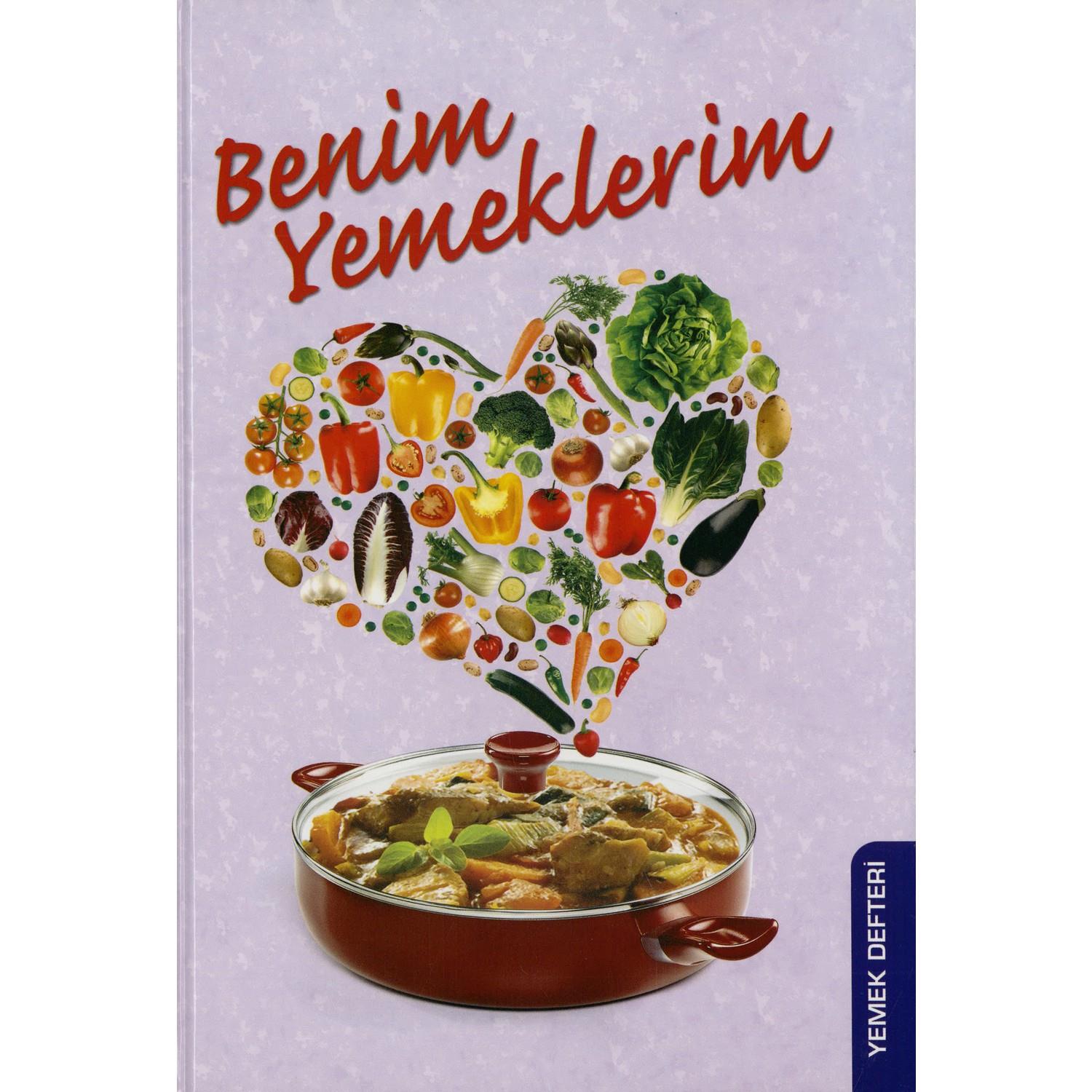 Benim Yemeklerim Yemek Defteri Sert Kapak