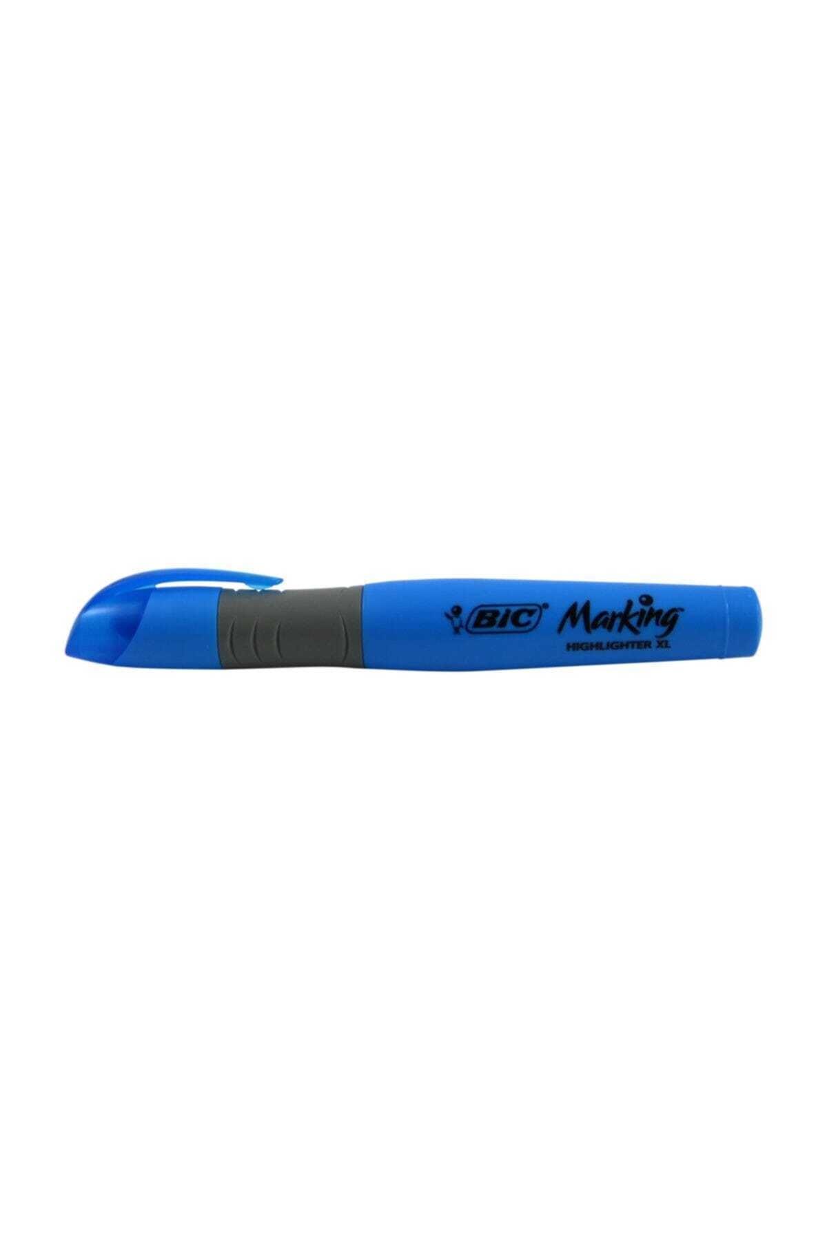 Bic Marking XL Mavi Fosforlu Kalem (10 Lu Paket)