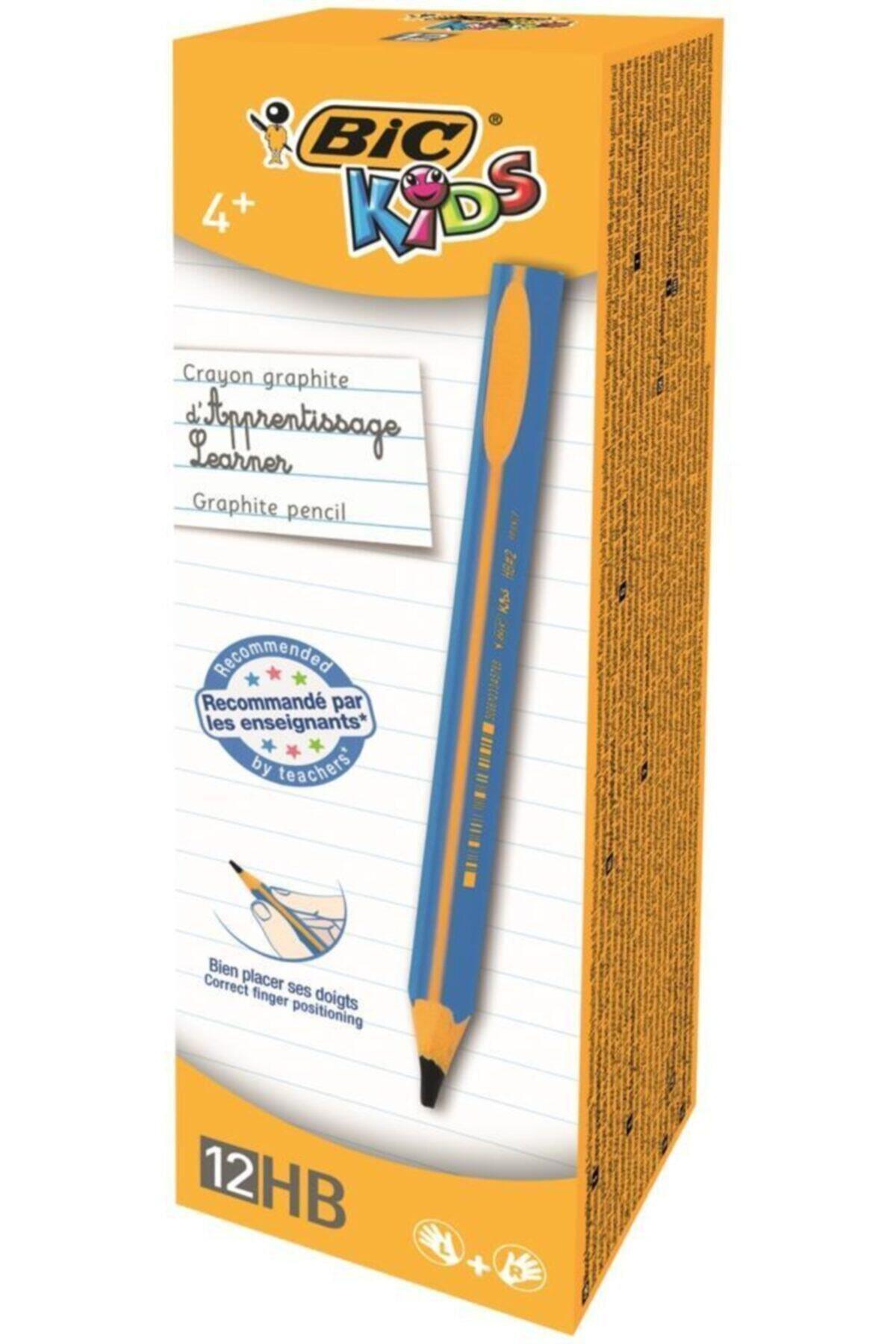Bic Kurşun Kalem Kids Evolution HB Üçgen Jumbo 12 Lİ Mavi Başlangıç Kalemi (12 Li Paket)