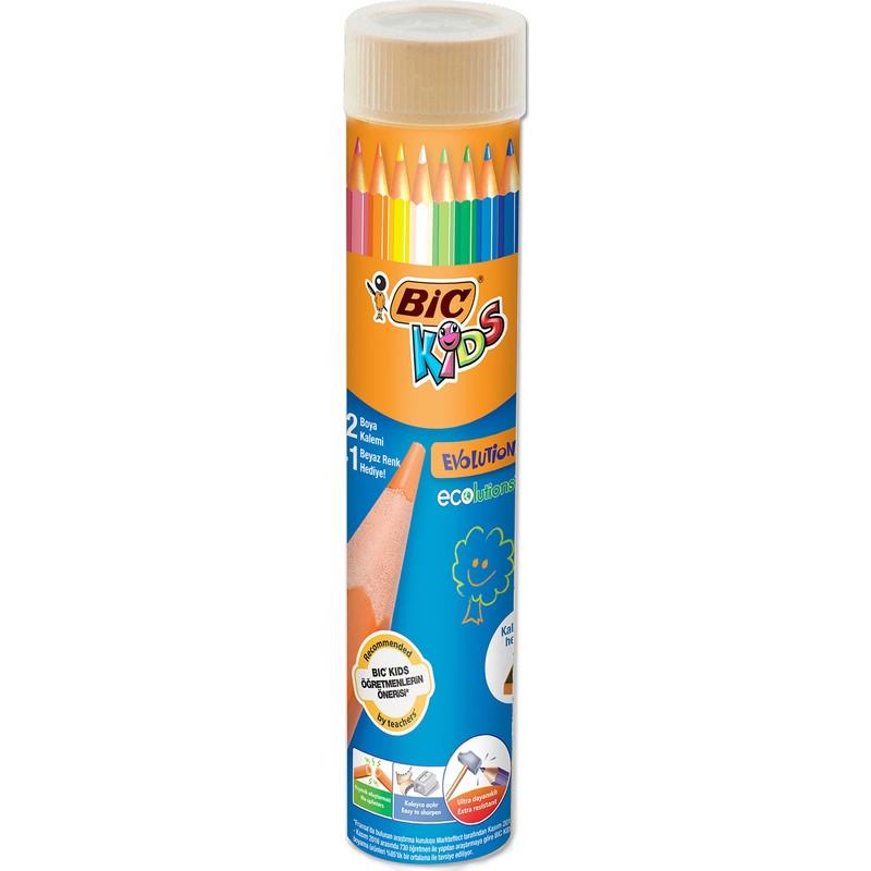 Bic Kuru Boya Evolution Metal Tüp 12+1 958191
