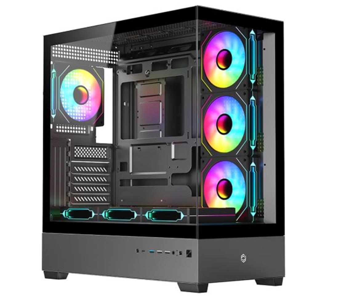 Frisby FC-9560G NOVA-X 650w 80+ Gaming Kasa 7x ARGB Fan