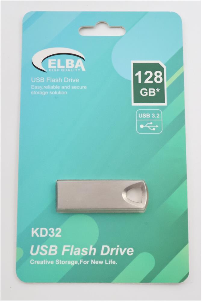 Elba 128GB Metal 3.2 USB Flash Bellek