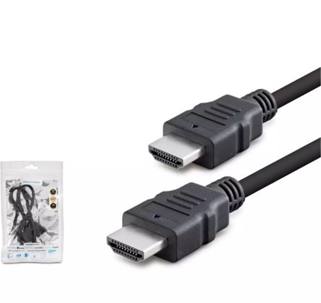 HADRON HDX2026 HDMI (M) TO HDMI (M) KABLO PVC 1.5M SİYAH