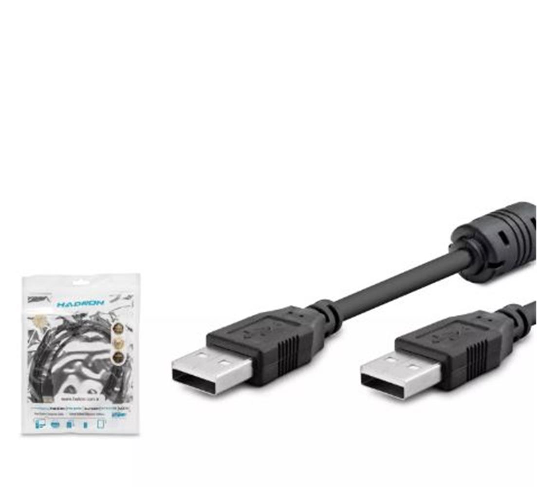 Hadron Hdx7532 Usb To Usb Kablo 1.5M Siyah