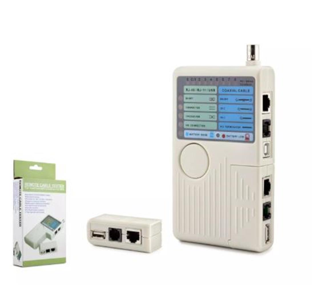 Hadron Hdx6505 Kablo Test Cihazı Rj11 + Rj45 + Bnc + Usb