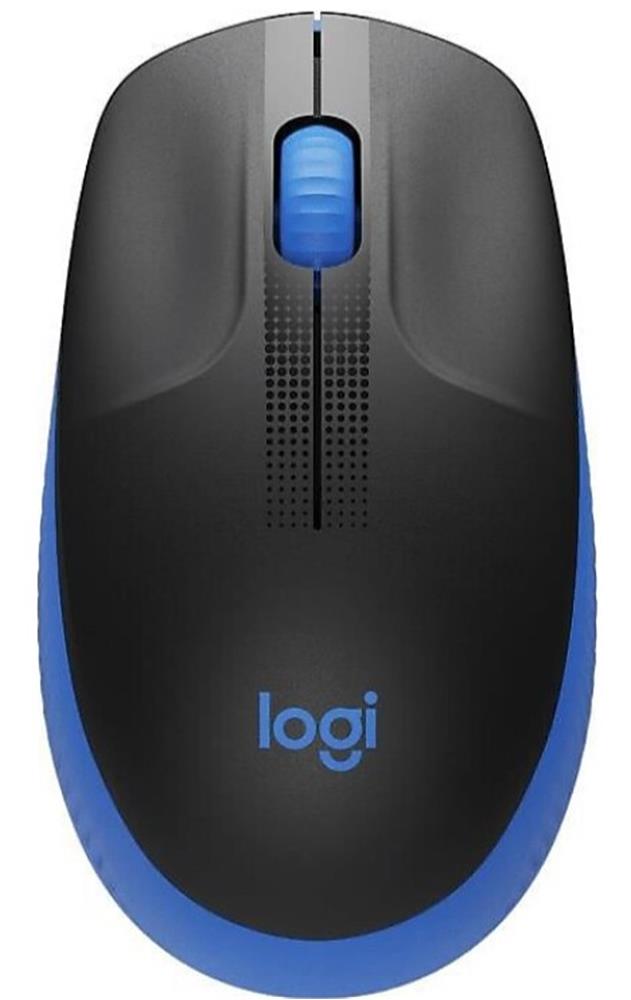 Logitech 910-005909 M191 Mavi Büyük Boy Kablosuz Mouse Optik 1000 Dpı Buton