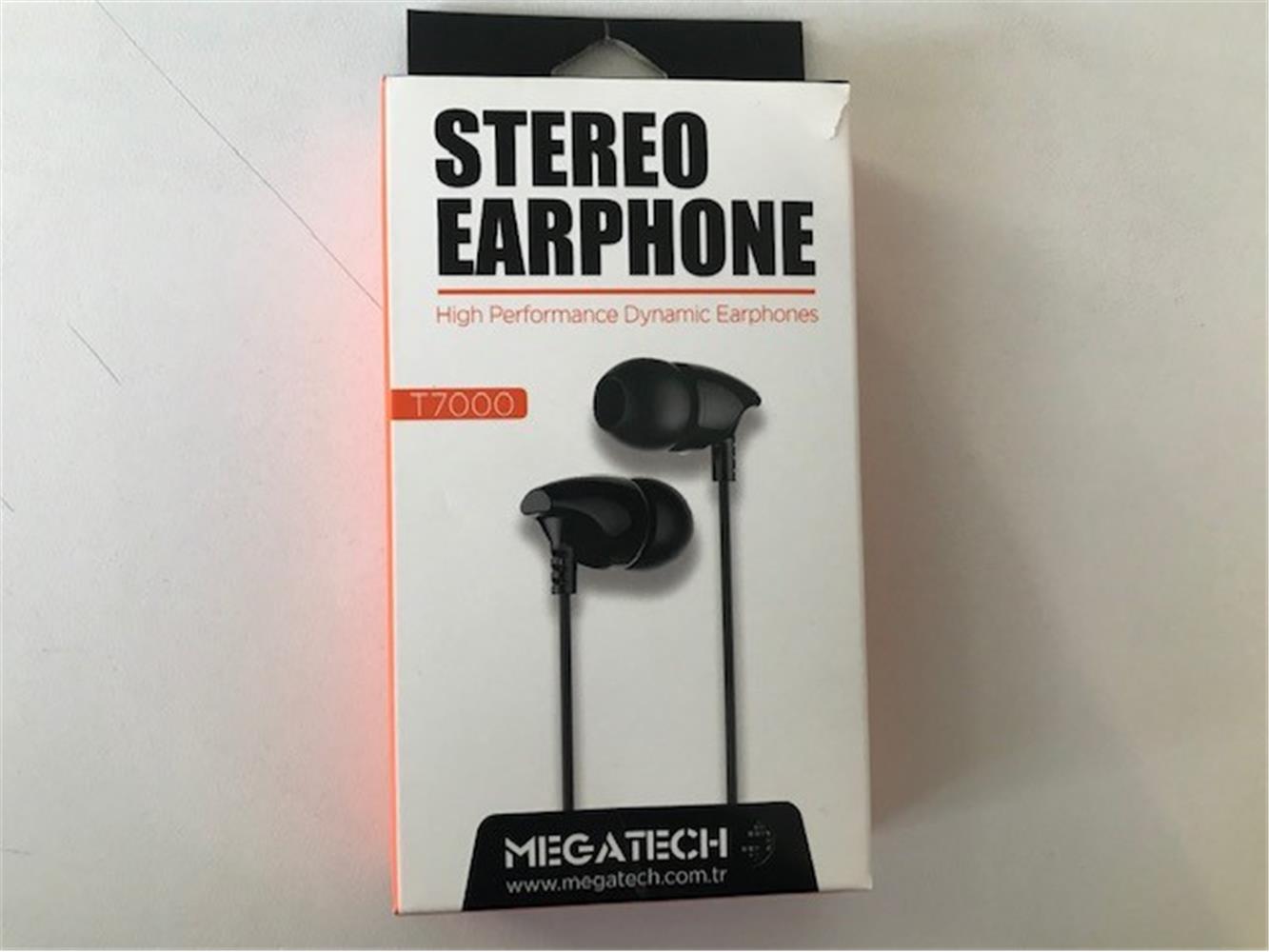 Megatech T7000 Universal Mikrofonlu Kulaklık Mavi