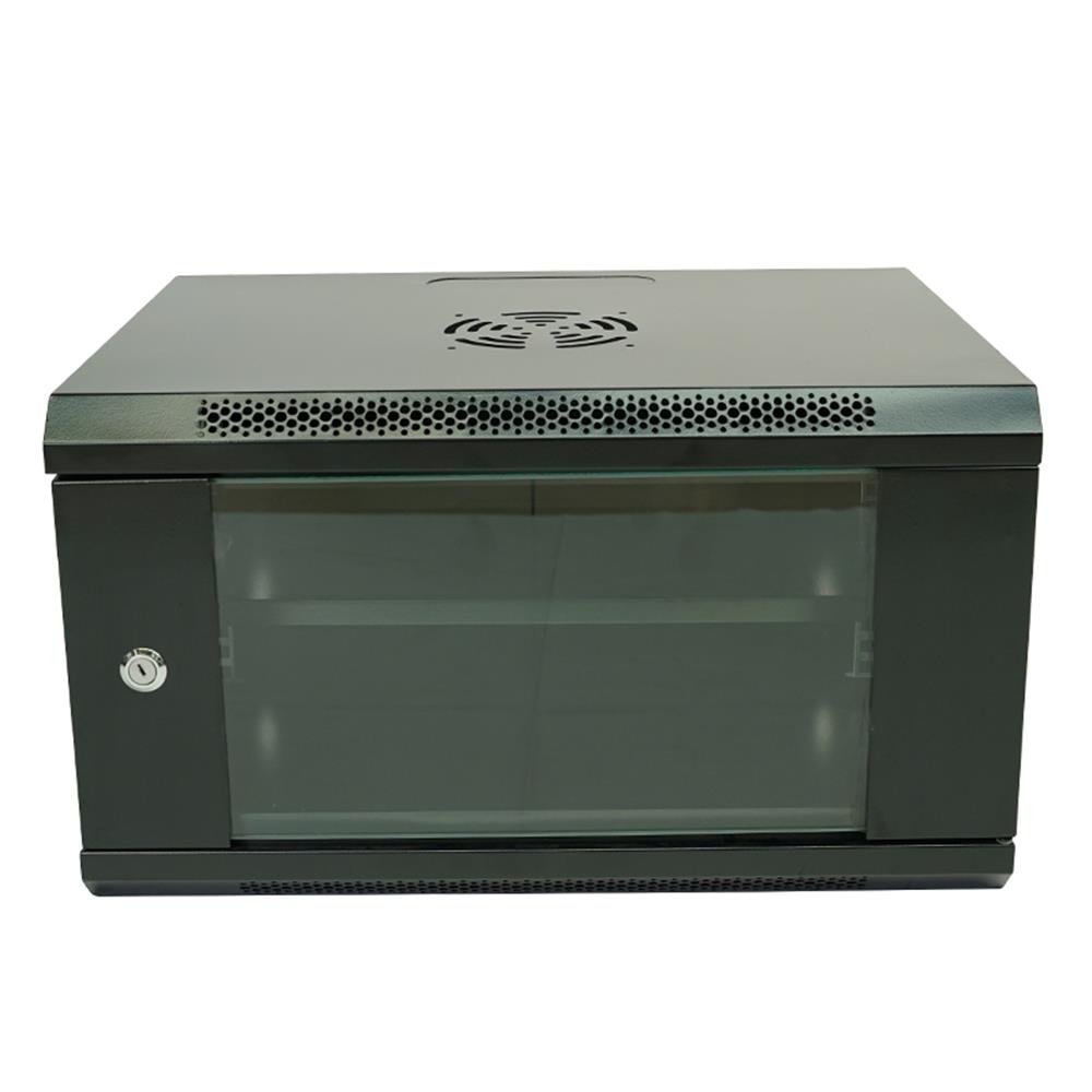 Racksan ML-6407S 7U Duvar Tipi Kabinet (350-530-400) Raf+Priz
