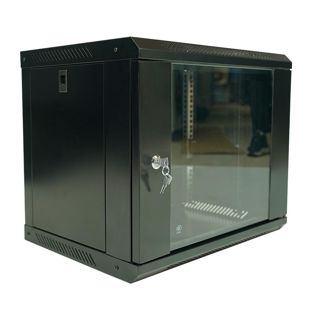 Racksan ML-6409S 9U Duvar Tipi Kabinet (450-530-400) Raf+Priz