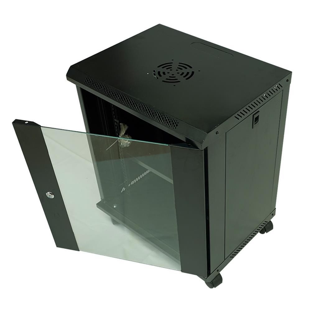 Racksan ML-6412S 12U Duvar Tipi Kabinet (600-530-400) Raf+Priz