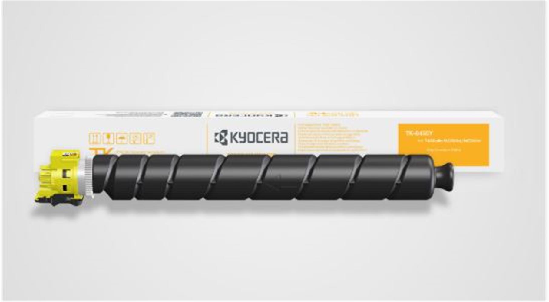 Kyocera TK-8455Y Yellow Sarı Orjinal Fotokopi Toneri TASKalfa MZ2501ci 12.000 Sayfa