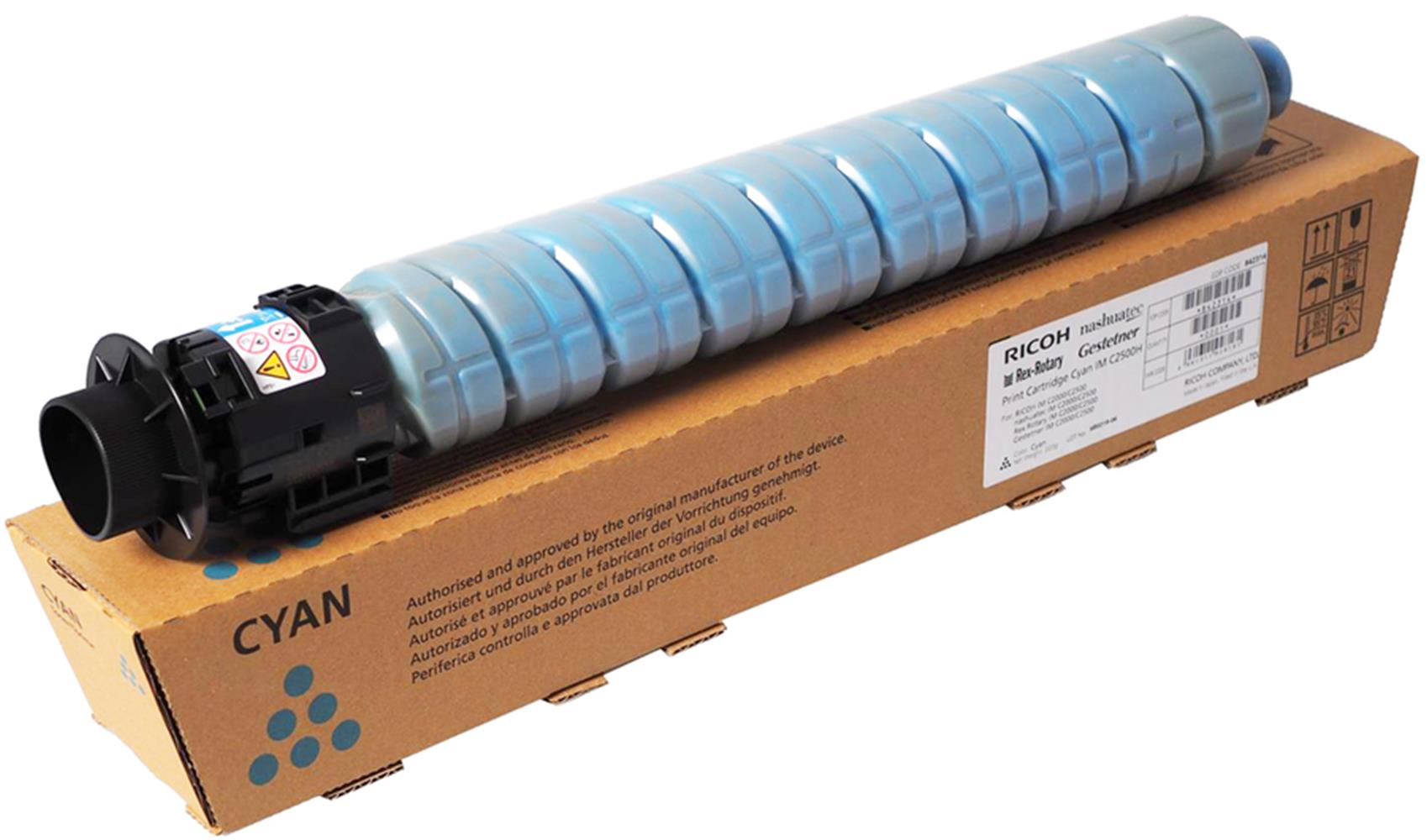 Ricoh IM C2500H Cyan Mavi Orjinal Fotokopi Toneri IM C2000-2500 10.500 Sayfa