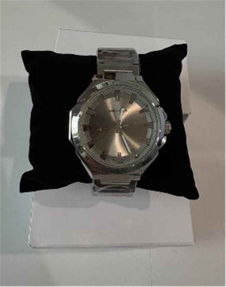 Swiss Plus Man Watch Basic Seri Model-3 ST3448AGS White-Silver(Kol Saati)