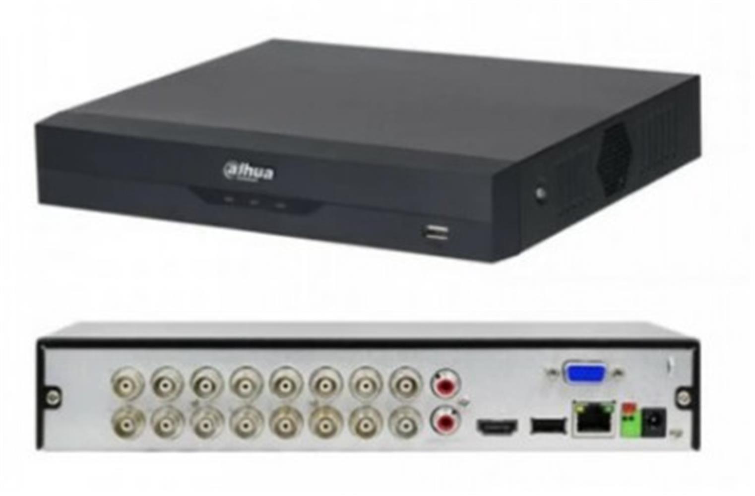 Dahua XVR5116HS-5M-I3-T 16 Kanal 1080P 1X10TB 5Mp Destekli DVR Kayıt Cihazı