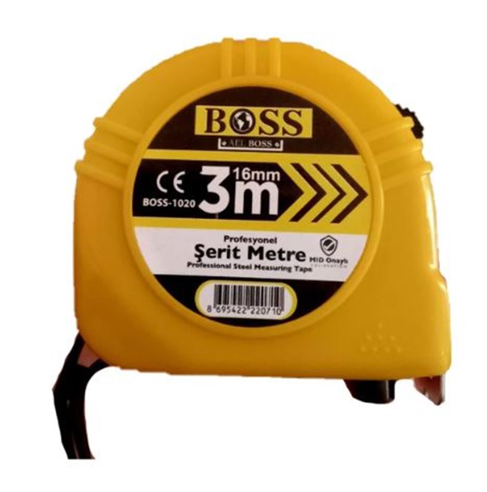 Boss Şerit Metre 16mm 3 metre