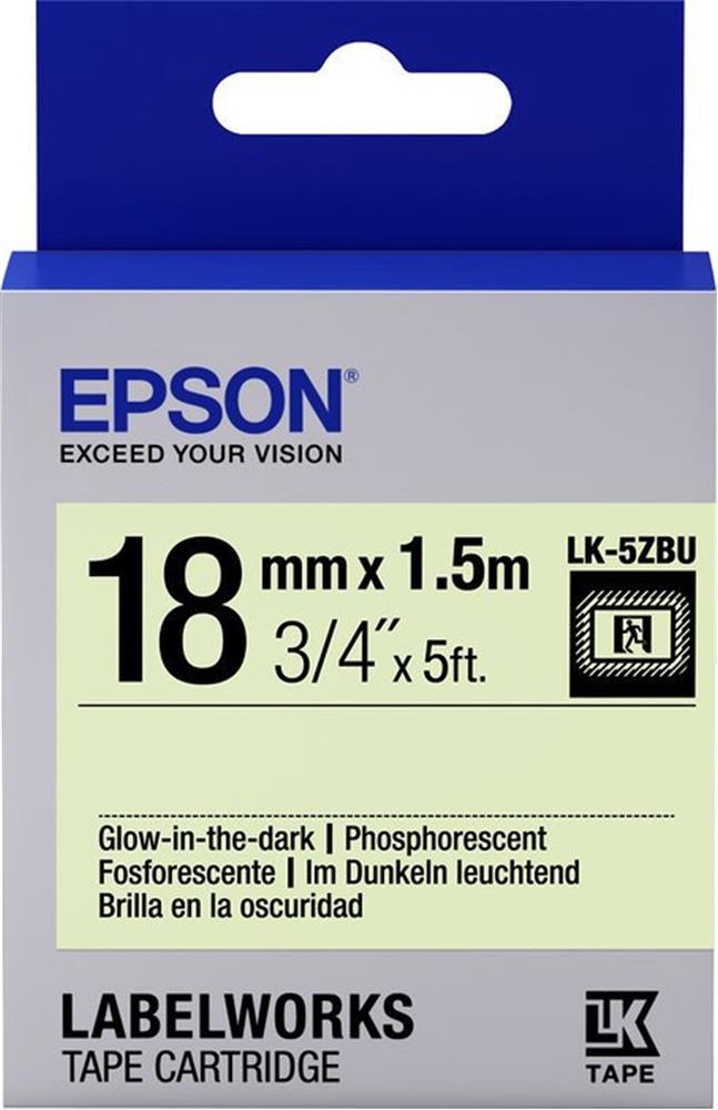 Epson LK-4YBP Pastel Sarı Üzeri Siyah 12mm 9Metre Etiket
